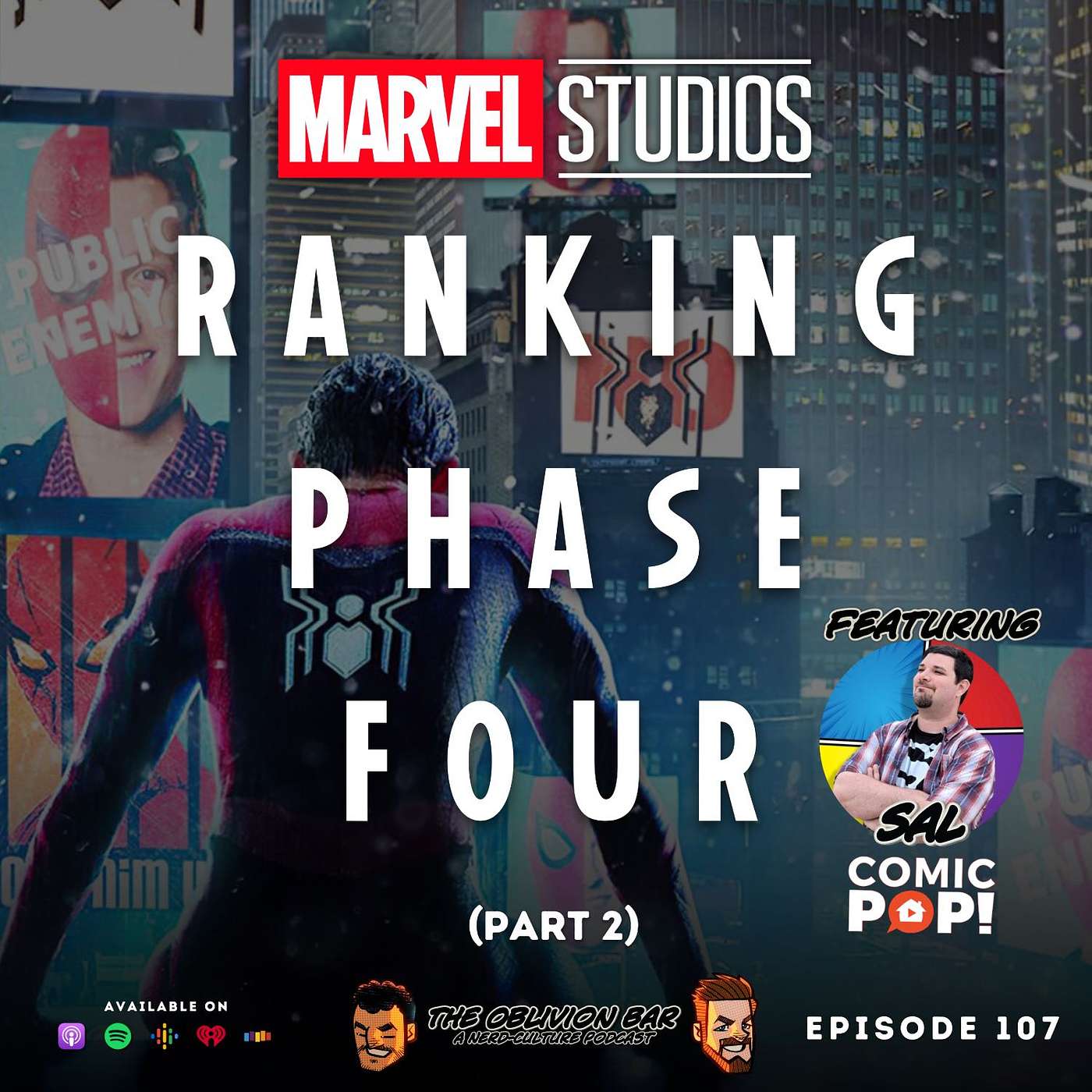 Ranking MCU Phase Four w/ Sal from ComicPop (Part 2)