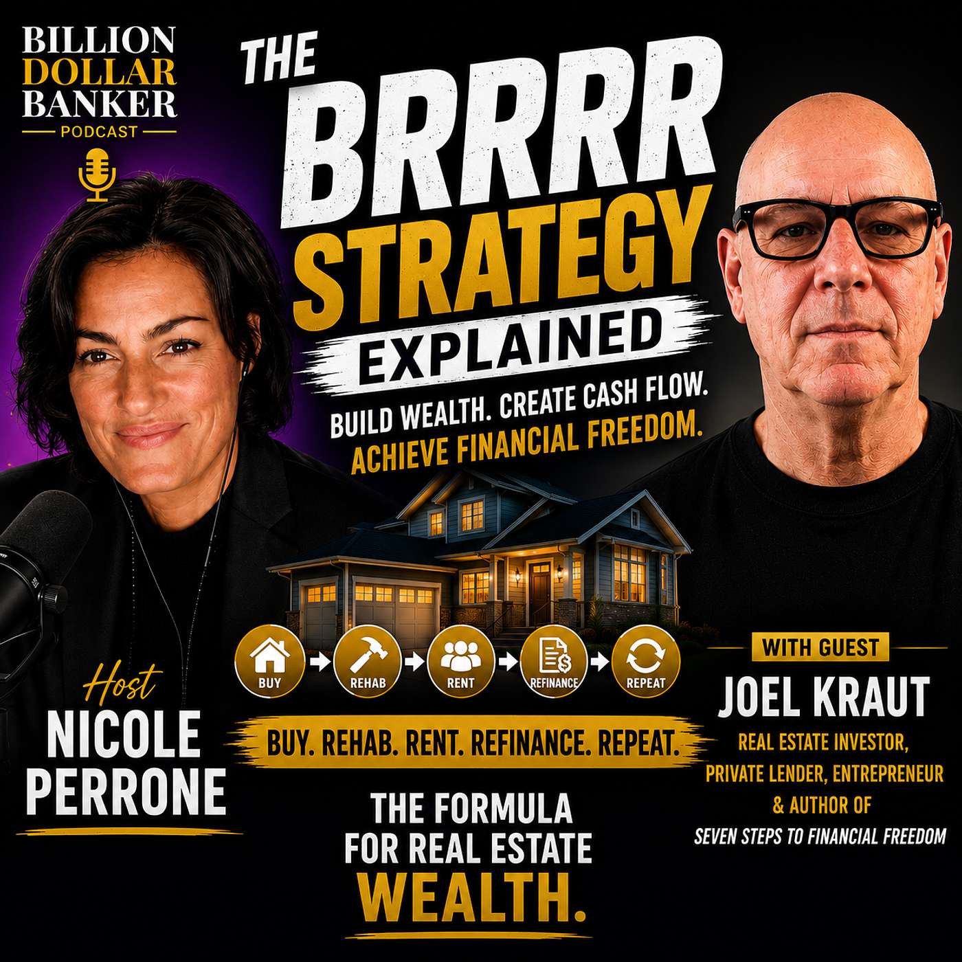 The BRRRR Strategy Explained: Joel Kraut's Blueprint for Financial Freedom Through Real Estate episode artwork