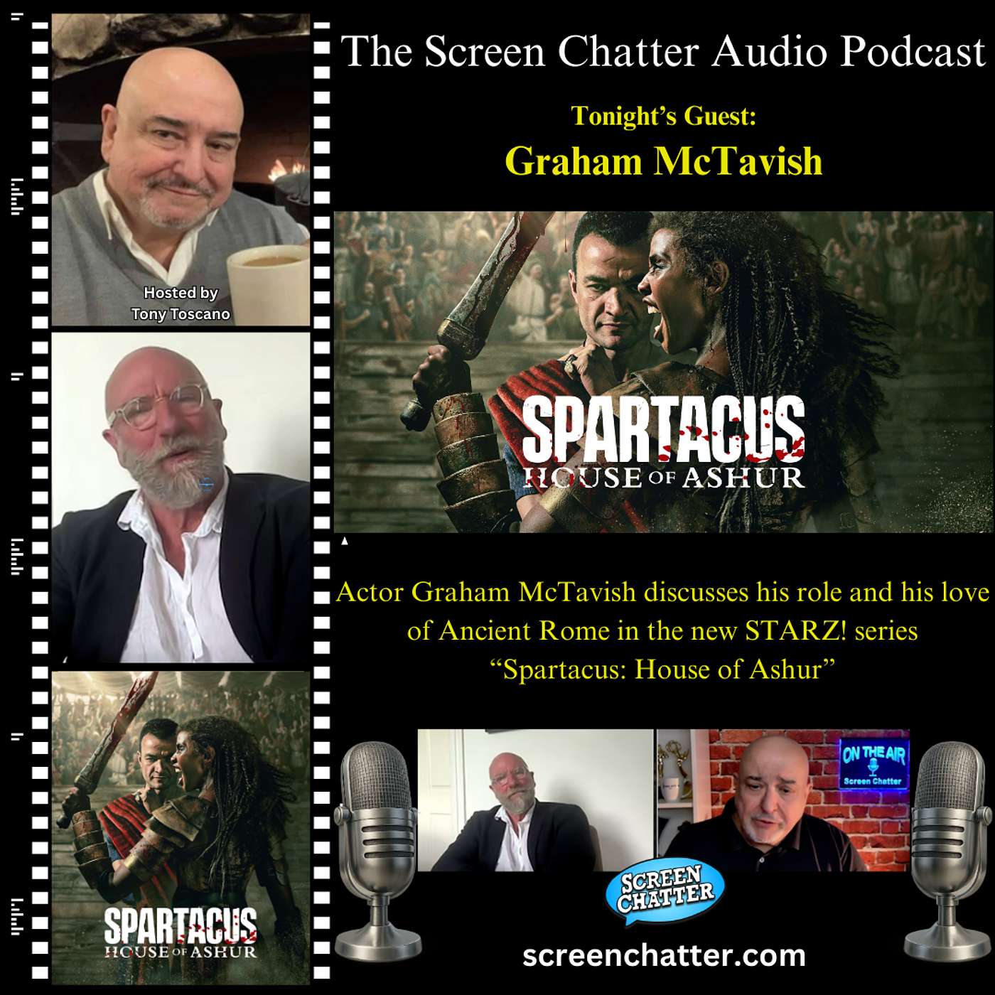 Graham McTavish - Spartacus: House of Ashur Graham McTavish - Spartacus: House of Ashur