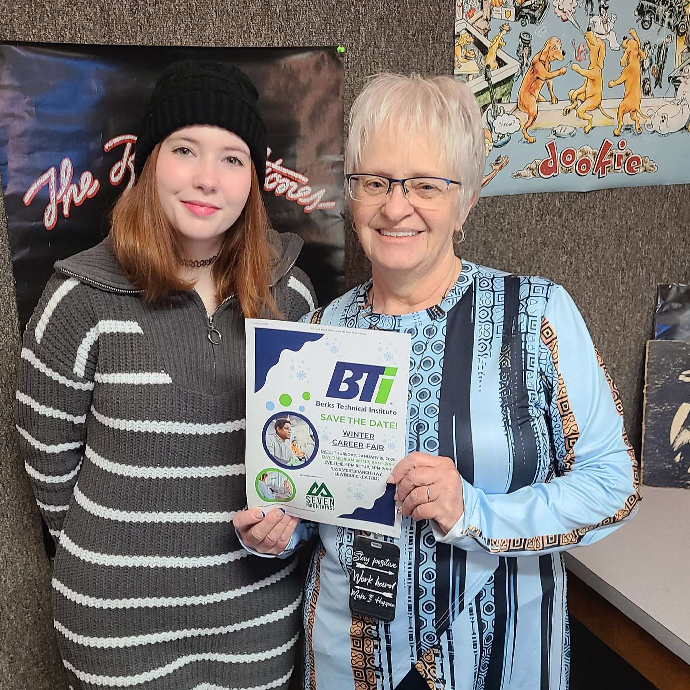 Leslie Hackenberg  Berks Technical Institute Winter Career Fair episode artwork