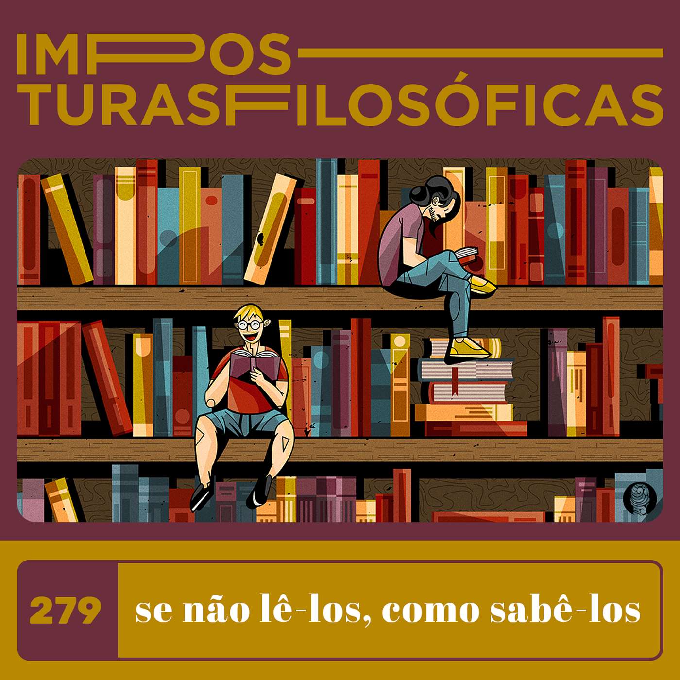#279 se não lê-los, como sabê-los? | apologia das bibliotecas episode artwork
