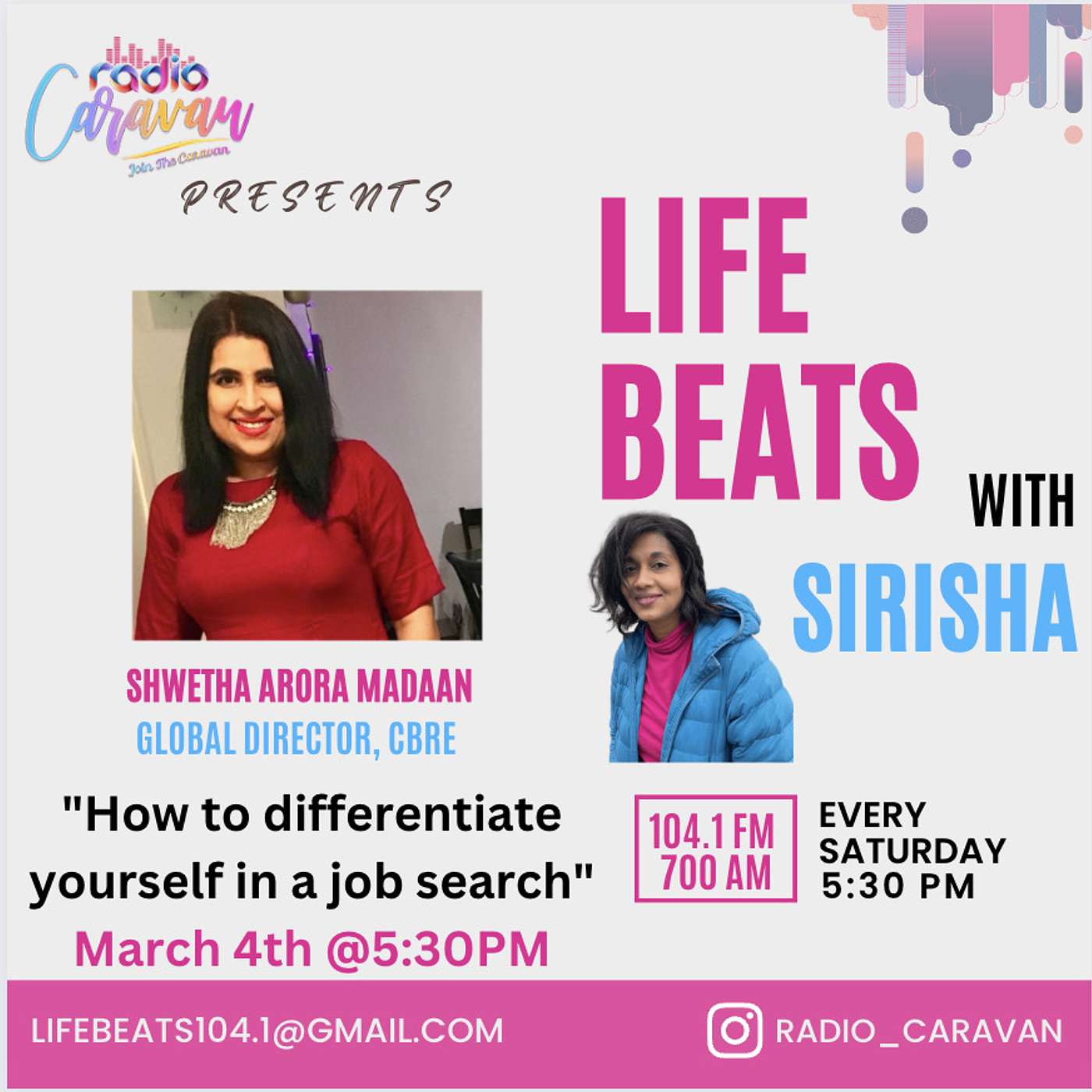 Stand Out in Your Job Search: Insider Tips from a Talent Acquisition Director- Shwetha Arora Madaan- Global Director, Talent Acquisition, CBRE