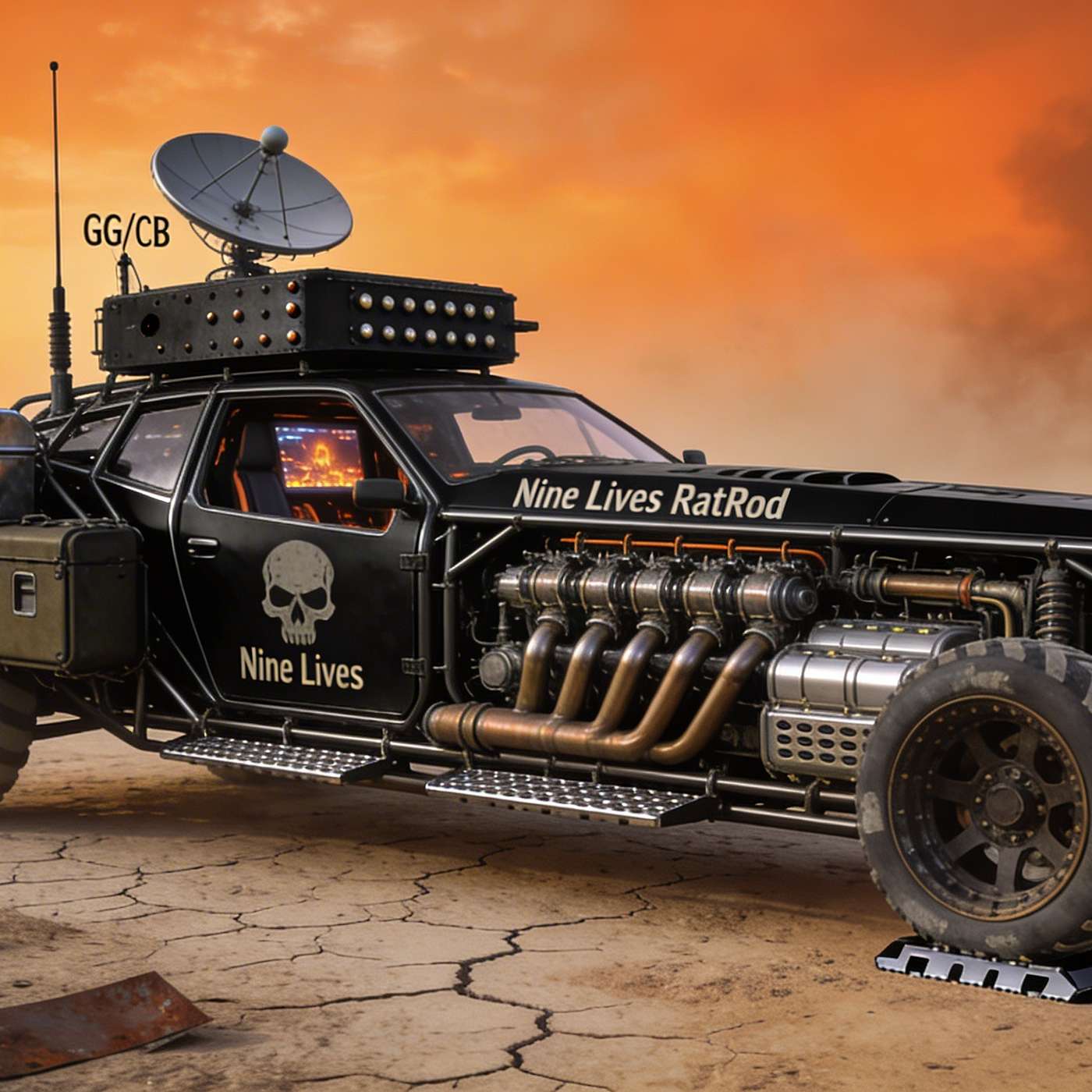 Nine Lives Rat Rod