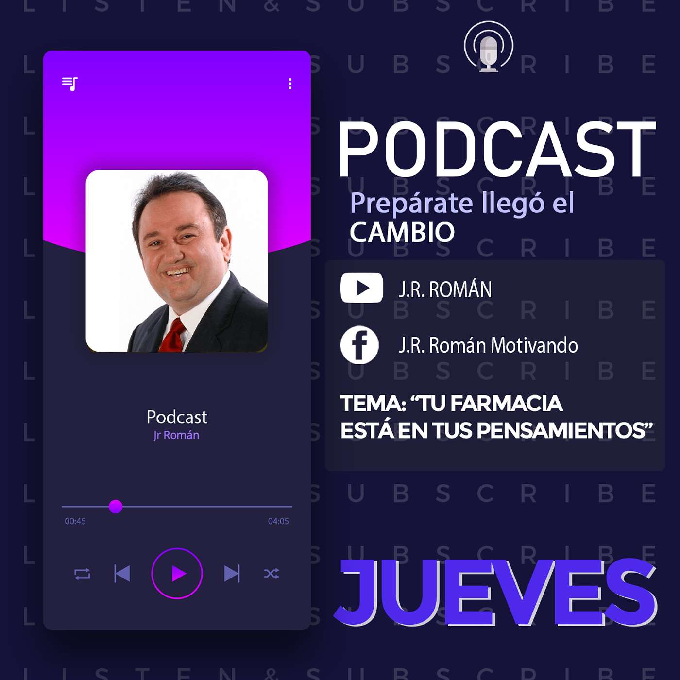 PODCAST: "Prepárate llegó el cambio" TU FARMACIA ESTÁ EN TUS PENSAMIENTOS episode artwork