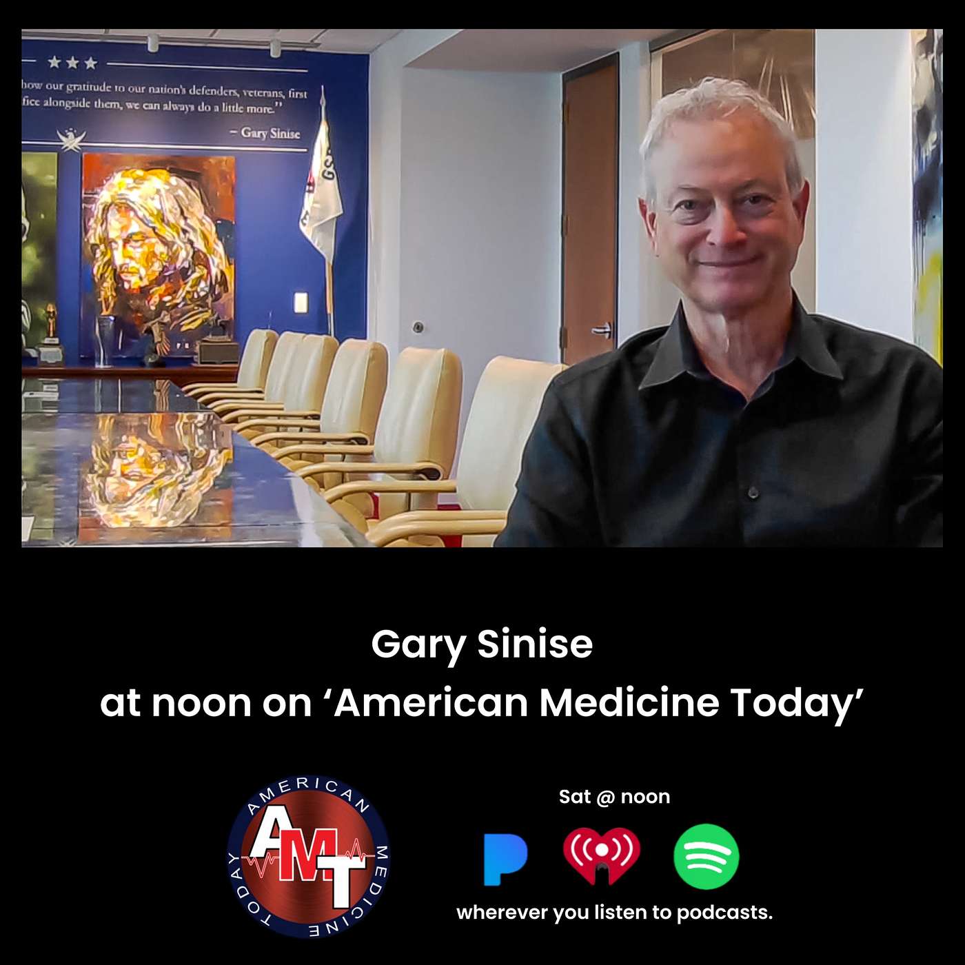 6/21/25 S11 E3275: GARY SINISE – “LT. DAN BAND” TOUR episode artwork