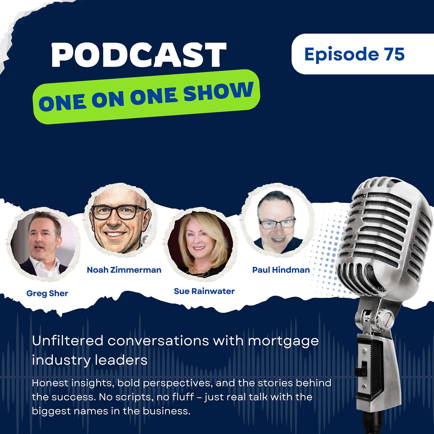 One on One with Greg Sher, Noah Zimmerman, Paul Hindman, & Sue Rainwater episode artwork