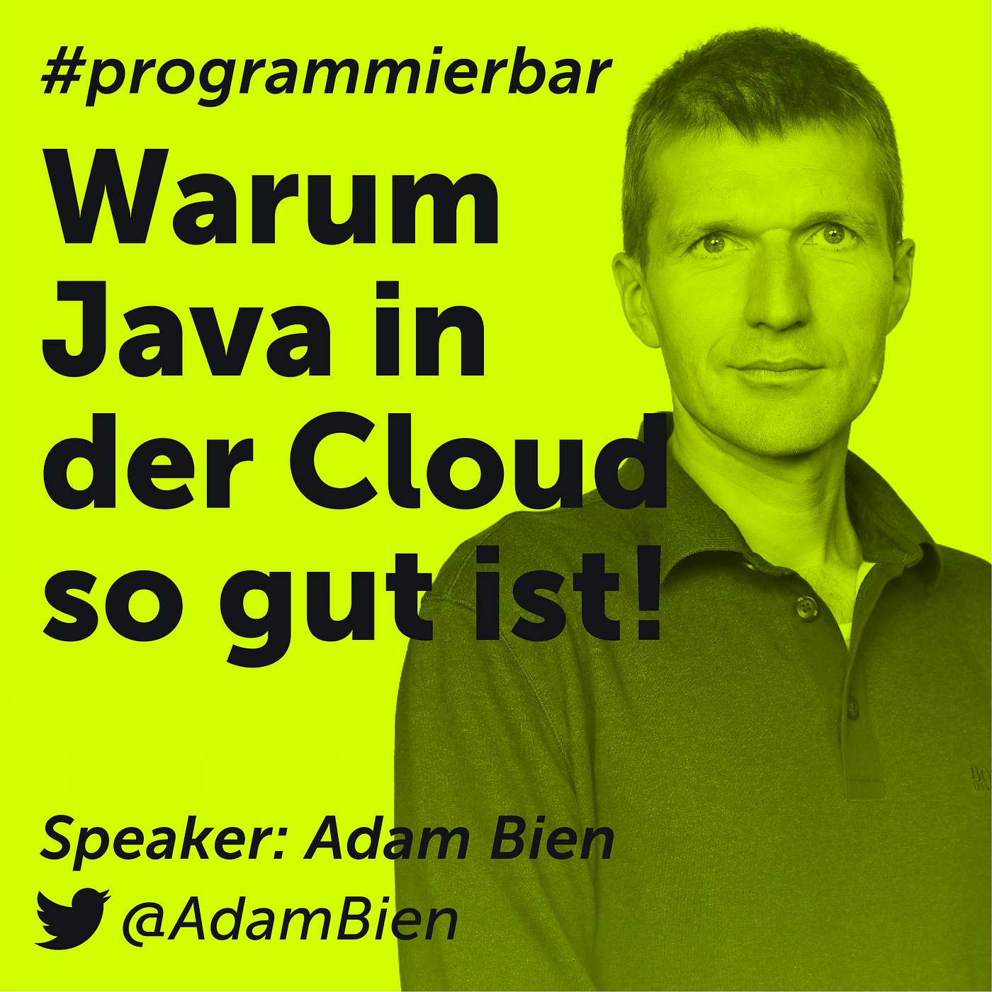 Deep Dive 105 – Warum Java für die Cloud so gut ist, mit Adam Bien