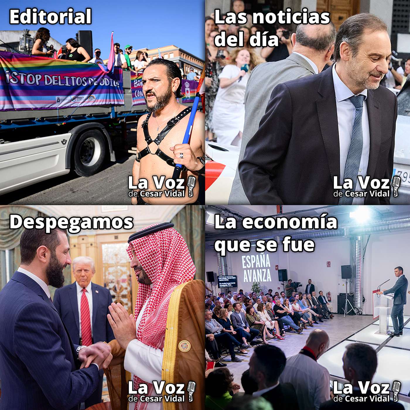 Programa Completo de La Voz de César Vidal - 01/07/25