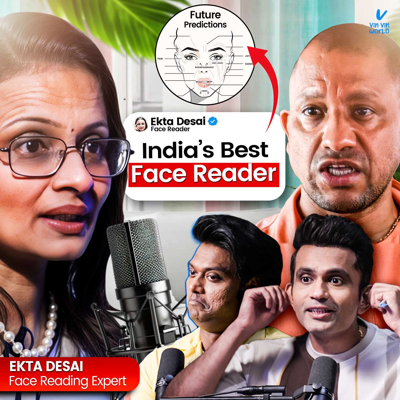 Ep 30: India's BEST FACE READER, ft. Ekta Desai I Hidden SECRETS of Face Reading World #facereading