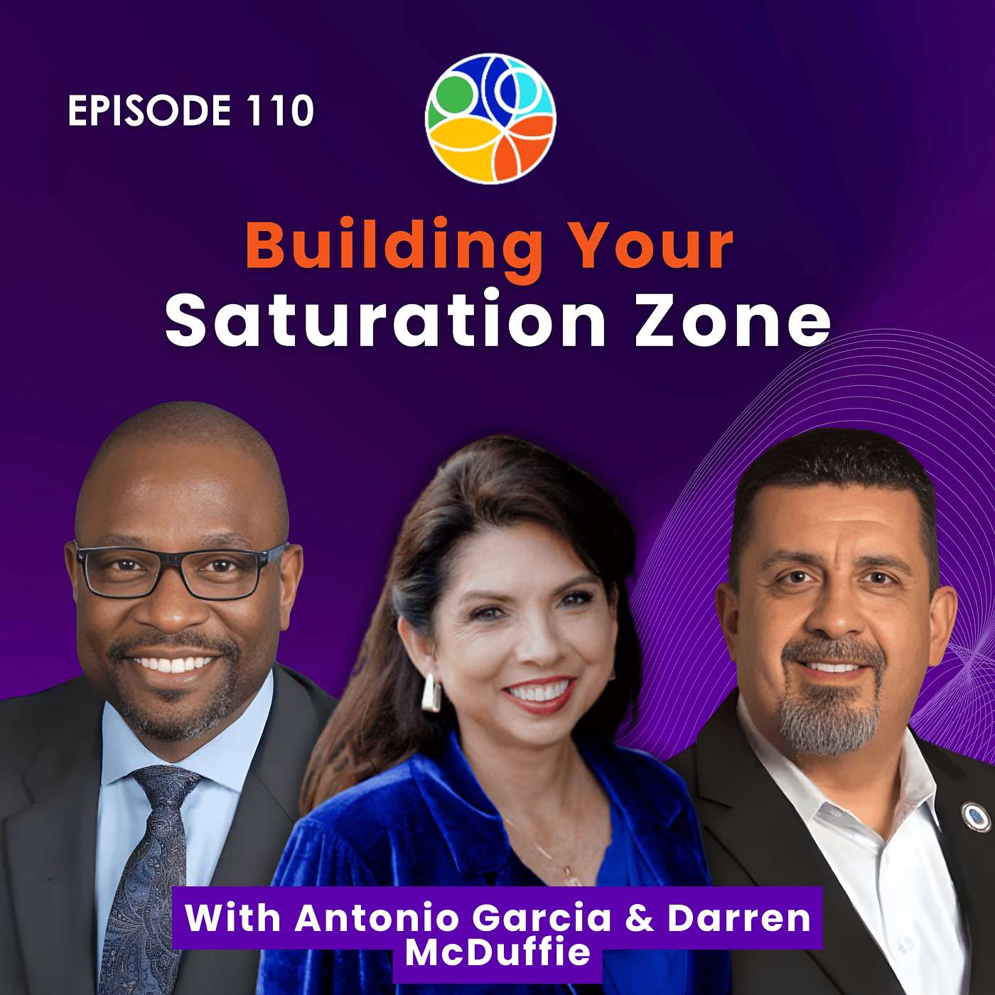 Building Your Saturation Zone | Antonio Garcia and Darren McDuffie Shownotes | Shattering Inequities Podcast | EP 110 episode artwork
