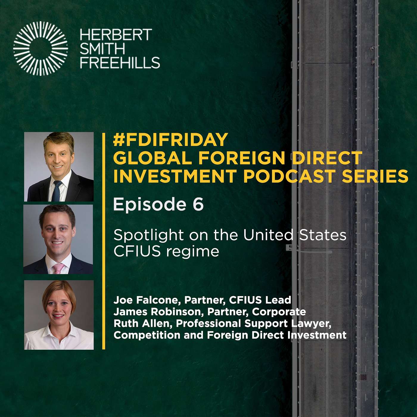 #FDIFriday EP6: Spotlight on the United States CFIUS regime episode artwork
