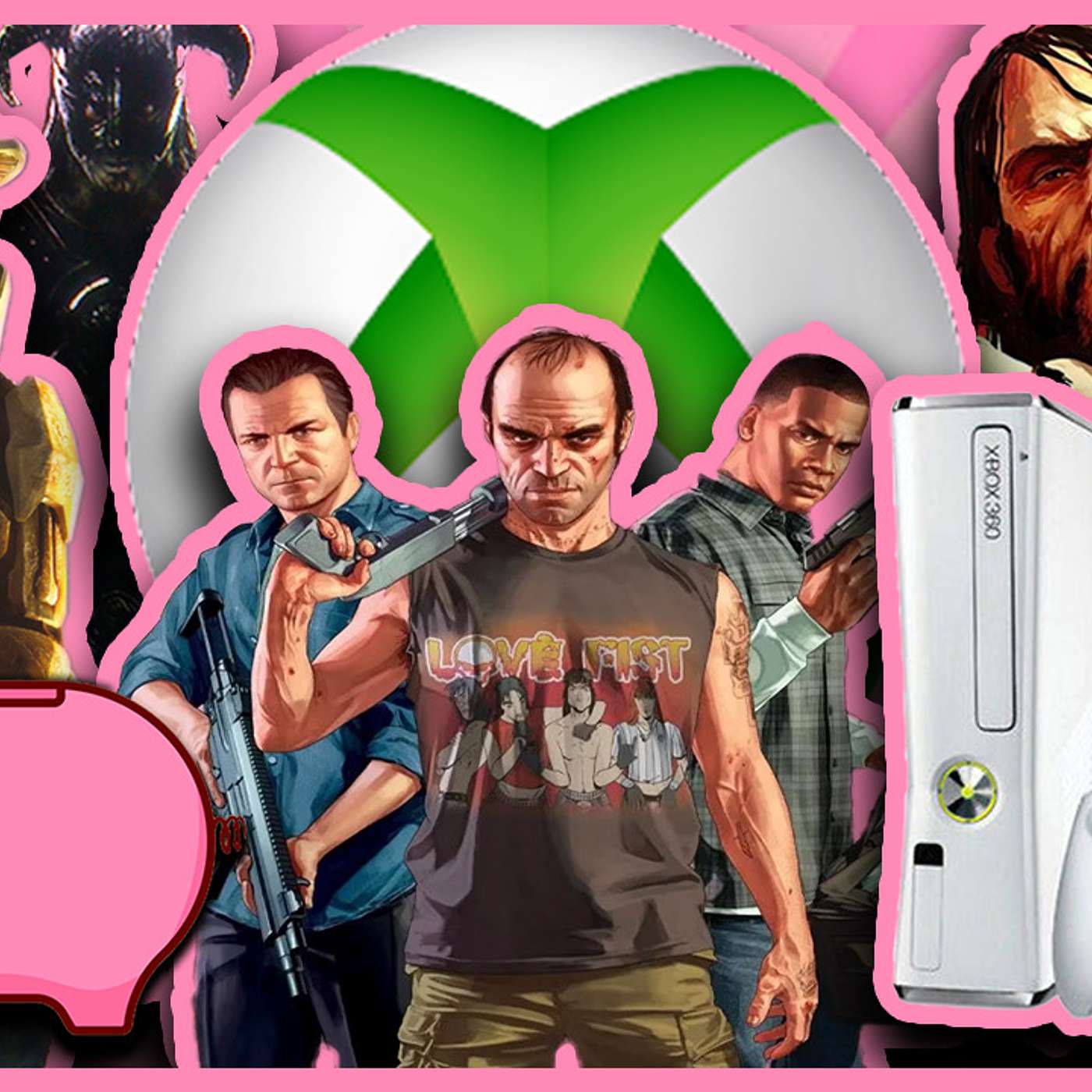 The Top 10 Xbox 360 Games! - Piggy Bank