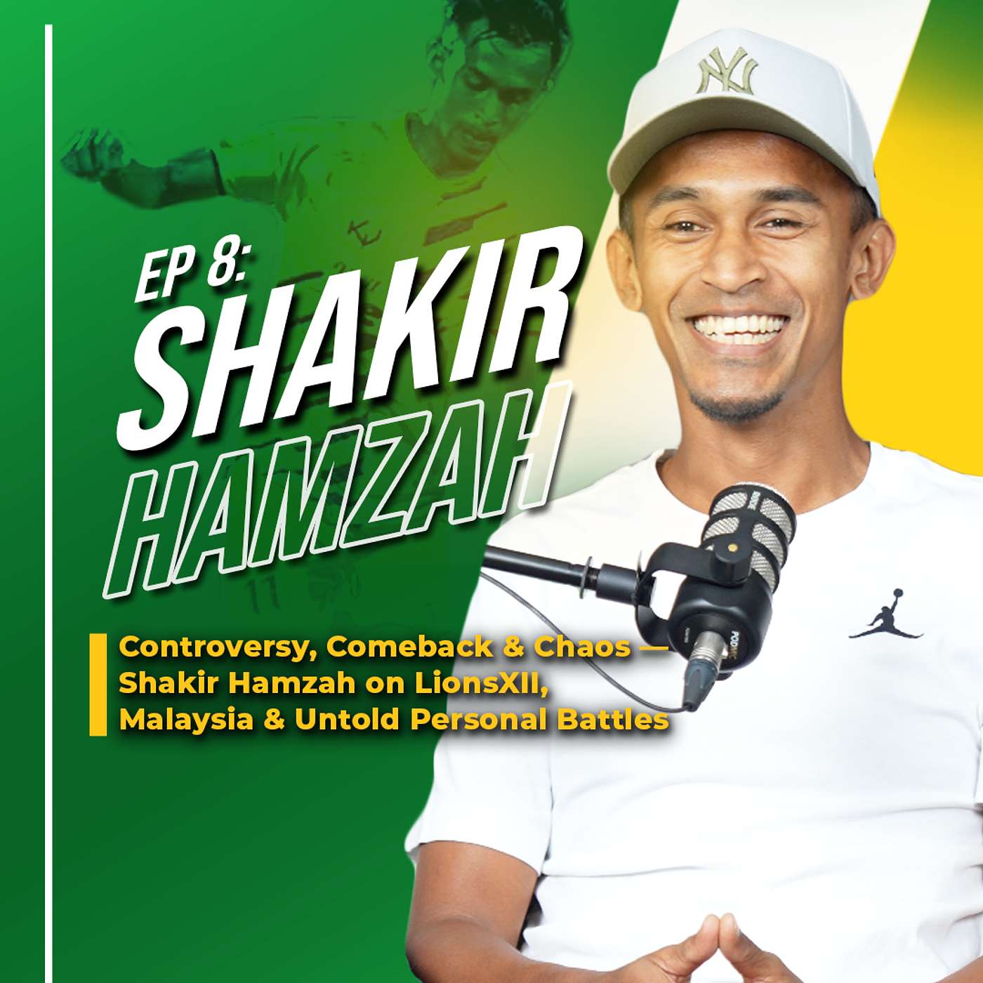 EP 8: Controversy, Comeback & Chaos- Shakir Hamzah on LionsXII, Malaysia & Untold Personal Battles