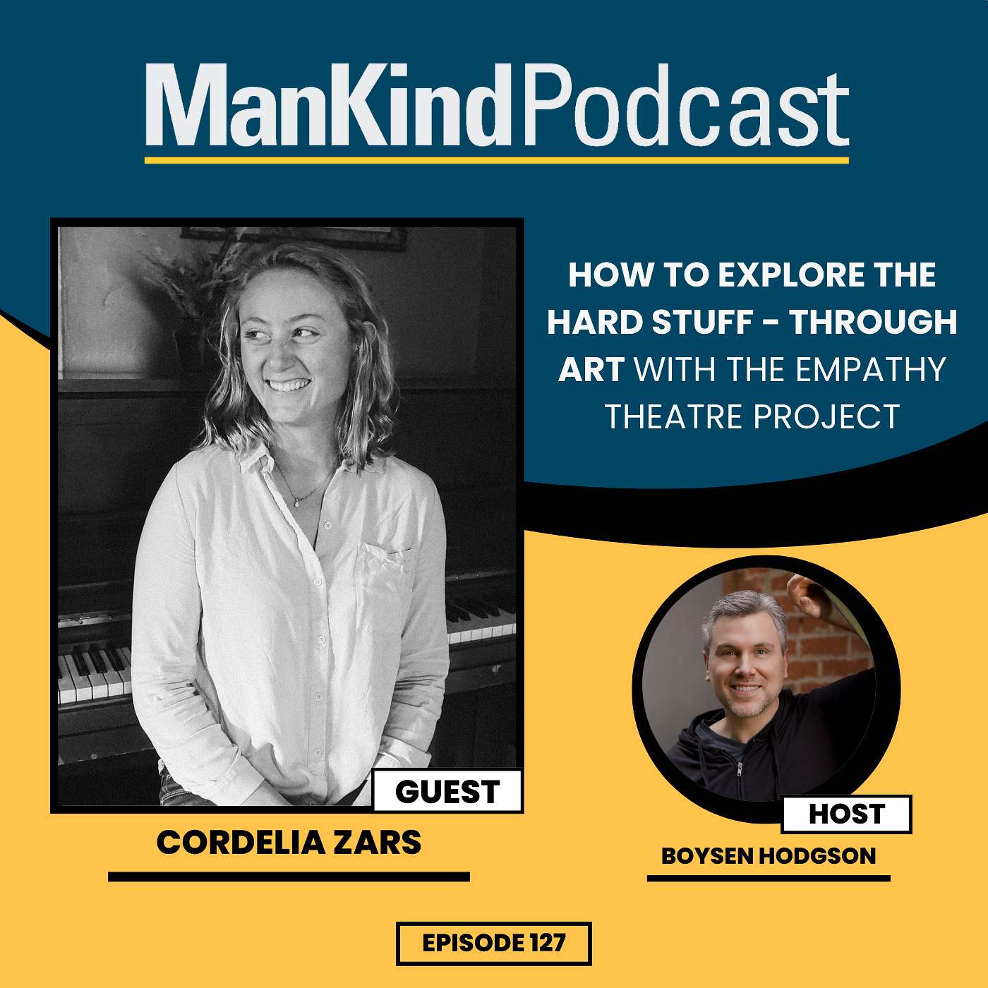 127 - How to Explore the Hard Stuff through Art with Cordelia Zars and the Empathy Theatre Project