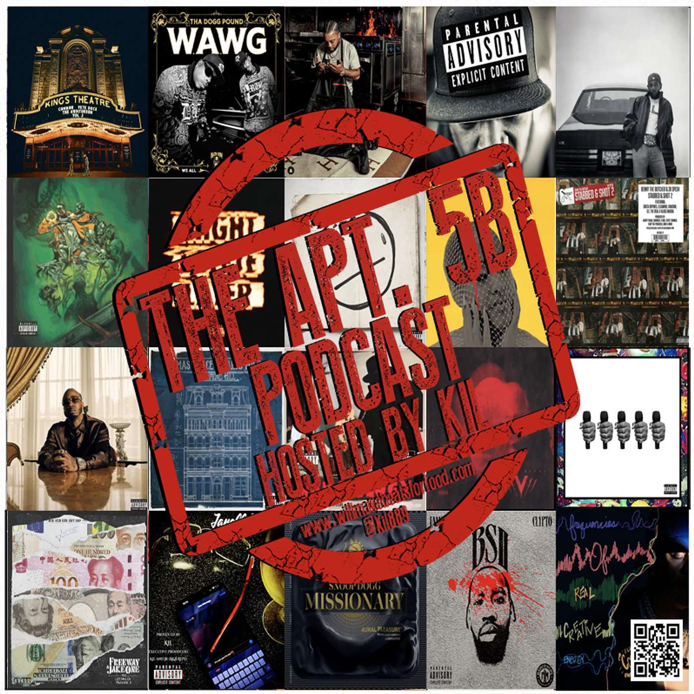 Apt. 5B Podcast Hosted by Kil: What's Your Top 5 Hip Hop Albums of 2024?!?! episode artwork