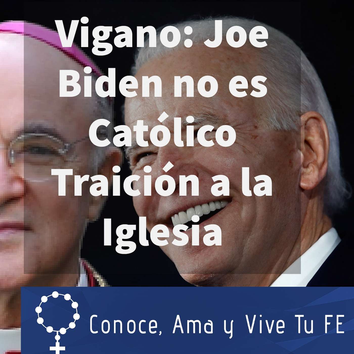 Episodio 351: ✝ Vigano: Joe Biden no es Católico 😱  Entrevista de Marco Tosatti 👏
