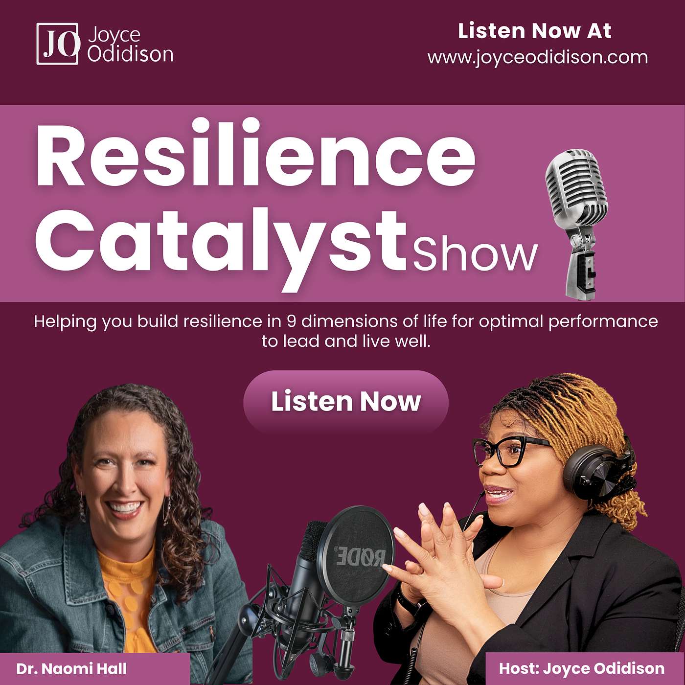 Episode#026 - The 5 Foundations of Stress Management & How to Beat Burnout with Dr. Naomi Hall episode artwork