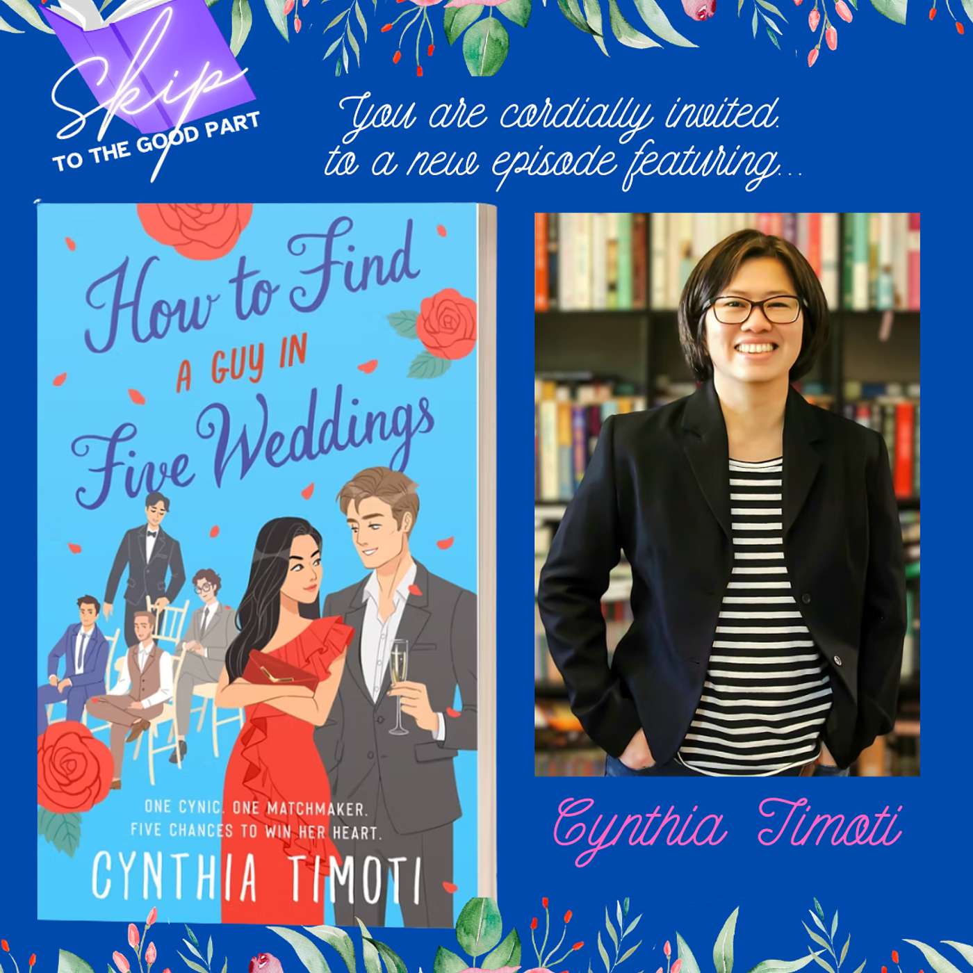 Hilarious rom-com writer Cynthia Timoti talks about wedding season, romance tropes and much more! episode artwork