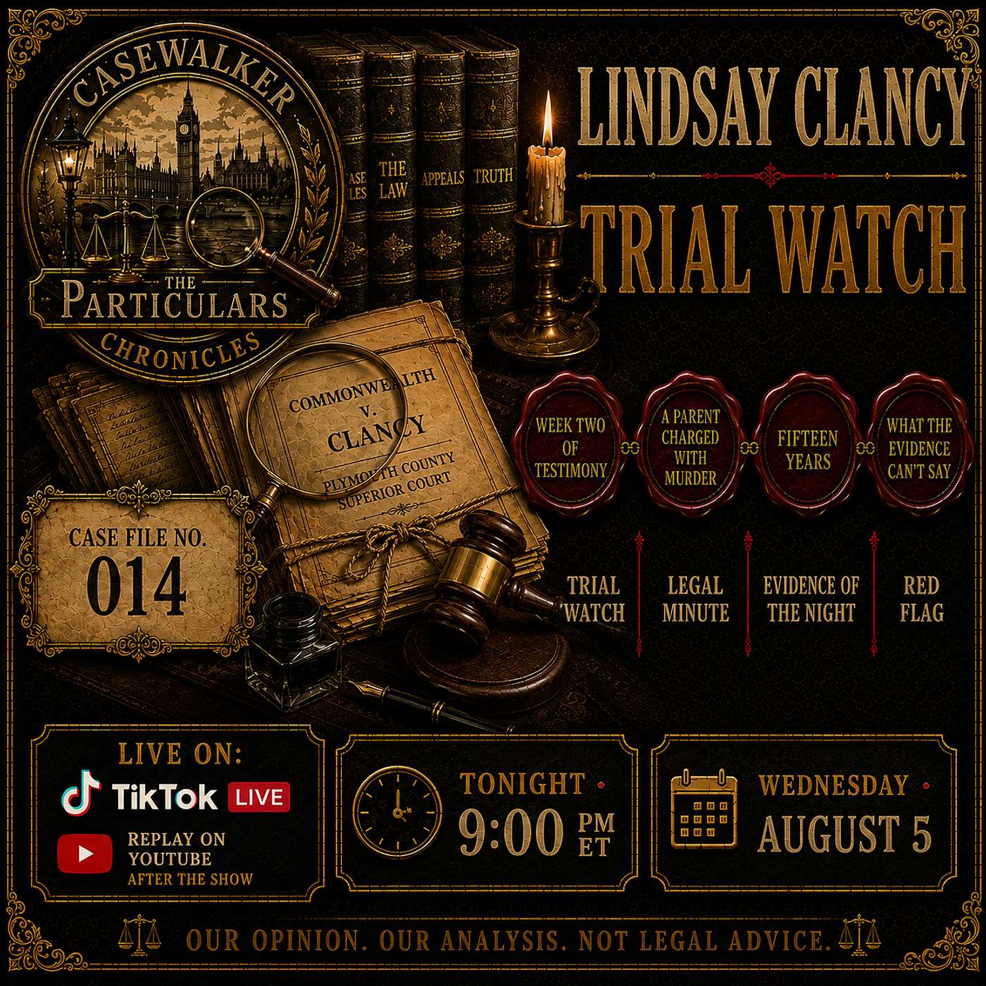 Clancy Trial Week Two & How a Parent Gets Convicted of Murder | The Particulars Ep. 14 episode artwork