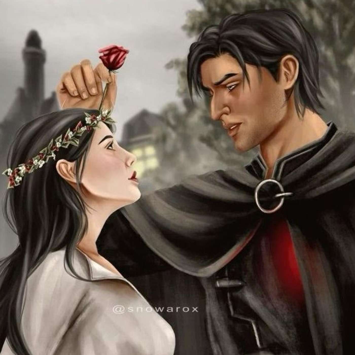 Raelspeth (One Dark Window) - "Can I kiss you? Not on your mouth." Raelspeth (One Dark Window) - "Can I kiss you? Not on your mouth."