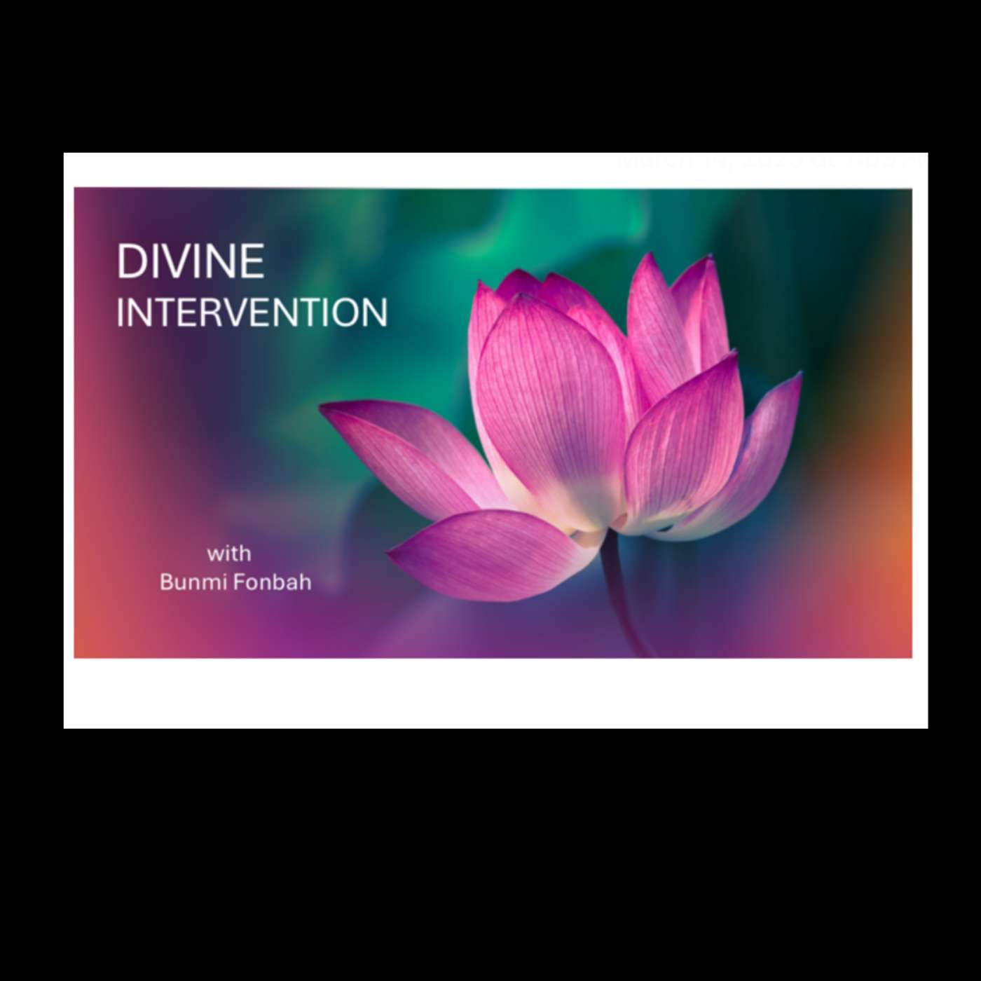 Divine Intervention 