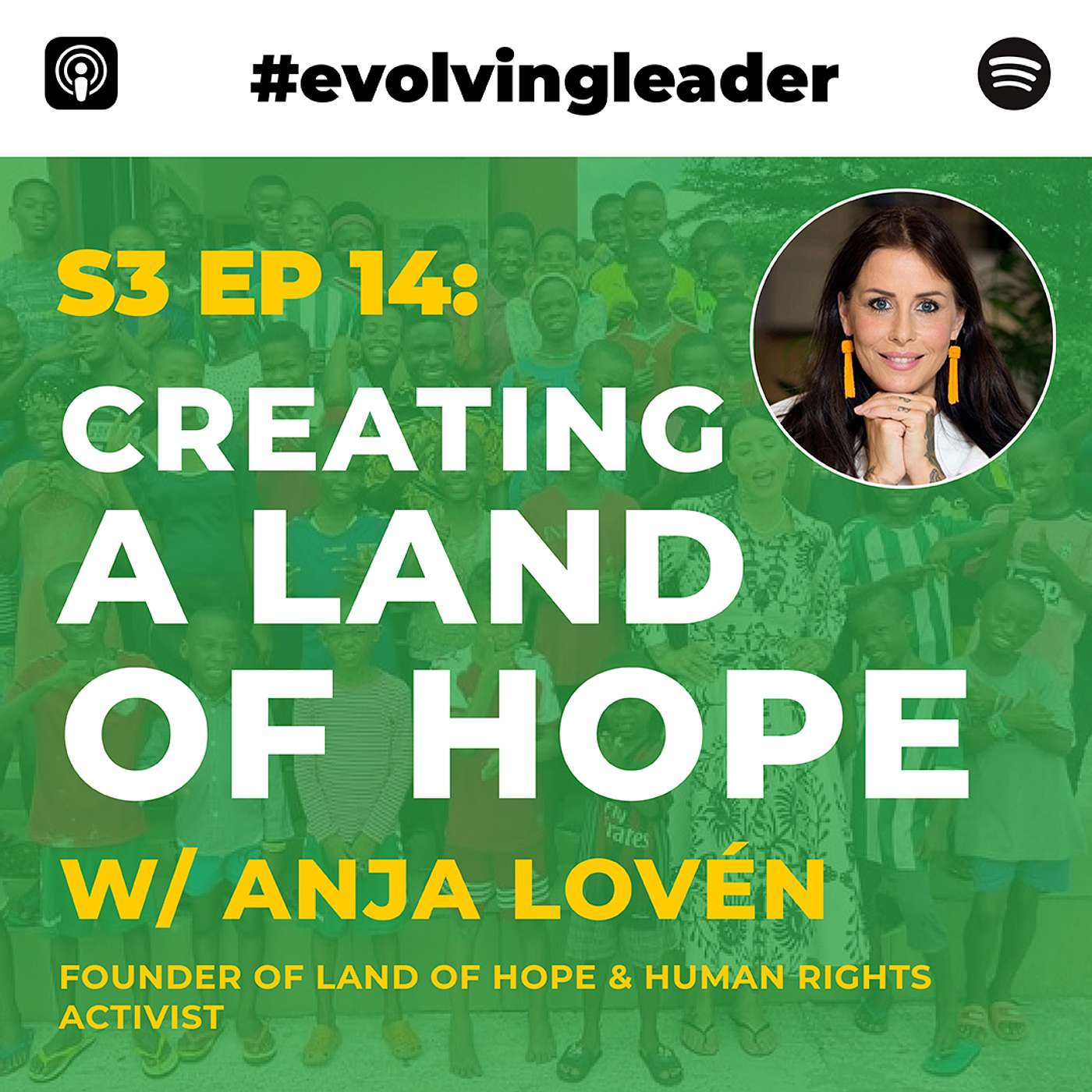 cover of episode Creating a Land of Hope with Anja Lovén