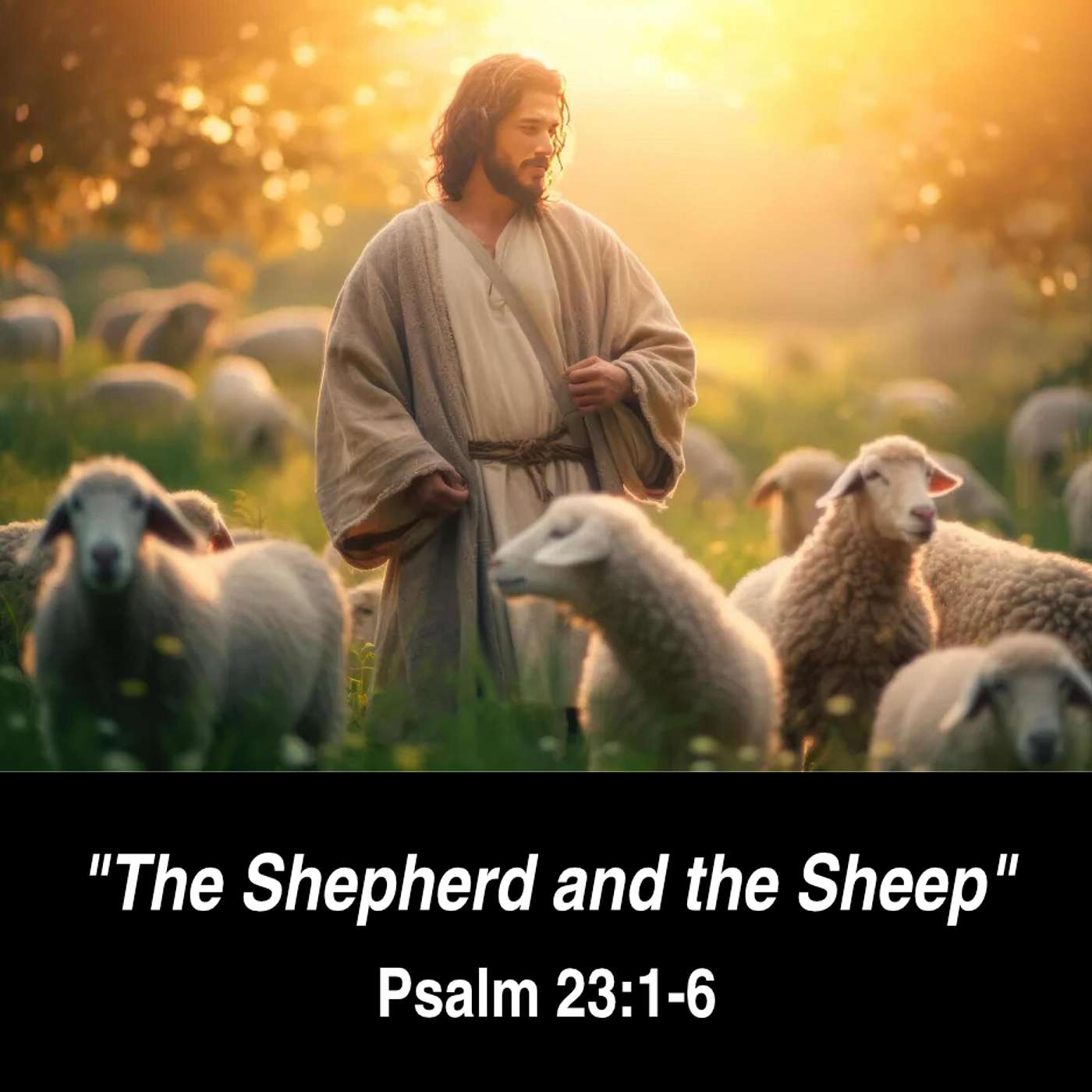 “The Shepherd and the Sheep” - Psalm 23:1-6