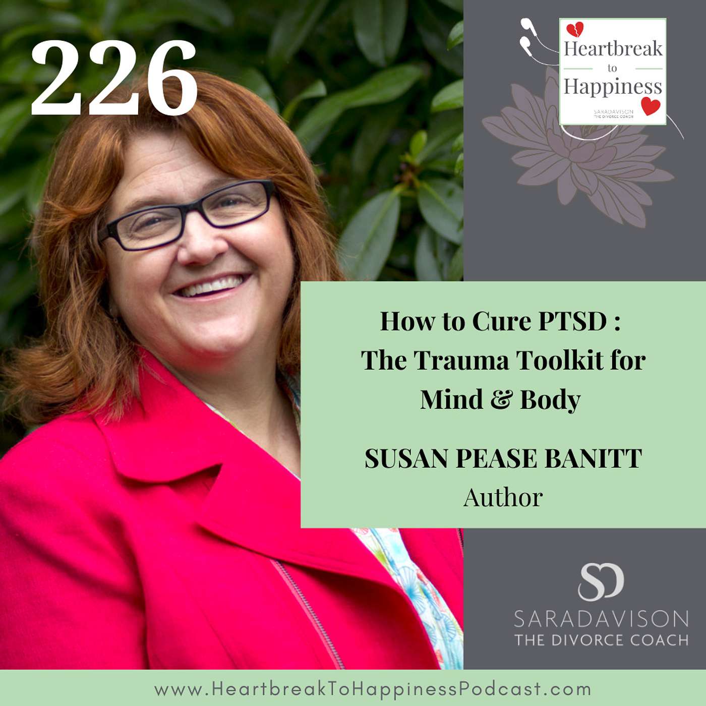How to Cure PTSD : The Trauma Toolkit for Mind & Body, with Susan Banitt episode artwork