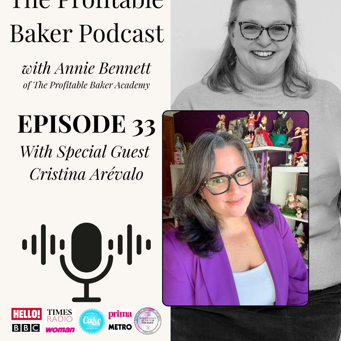 Episode 33 With special guest Cristina Arevalo