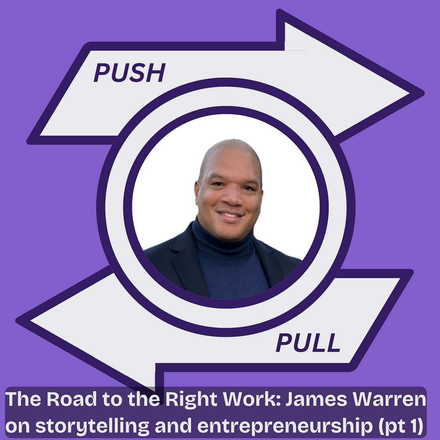 The Road to the Right Work: James Warren on storytelling and entrepreneurship (pt 1) episode artwork
