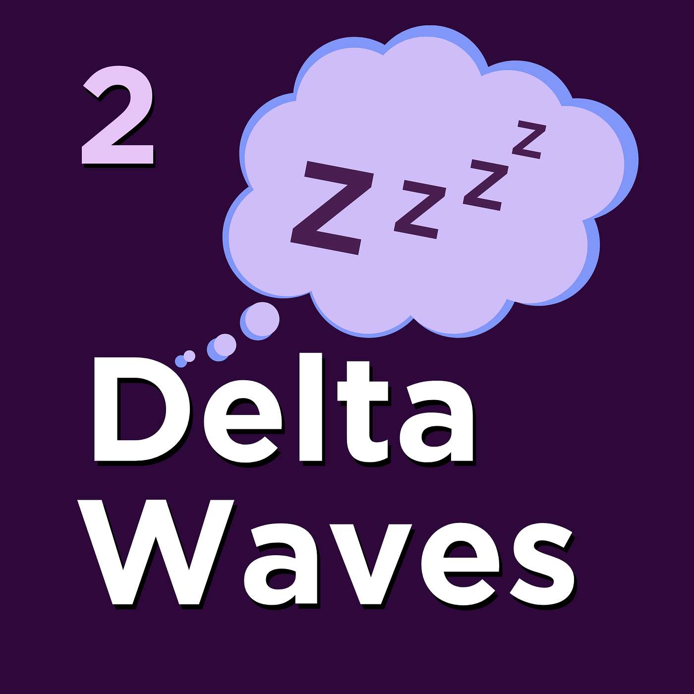 ADHD Sleep Support - Delta Waves No.2 with Heartbeat LOOP for Deep Sleep | ADHD Relaxation, Calm & Nervous System Reset