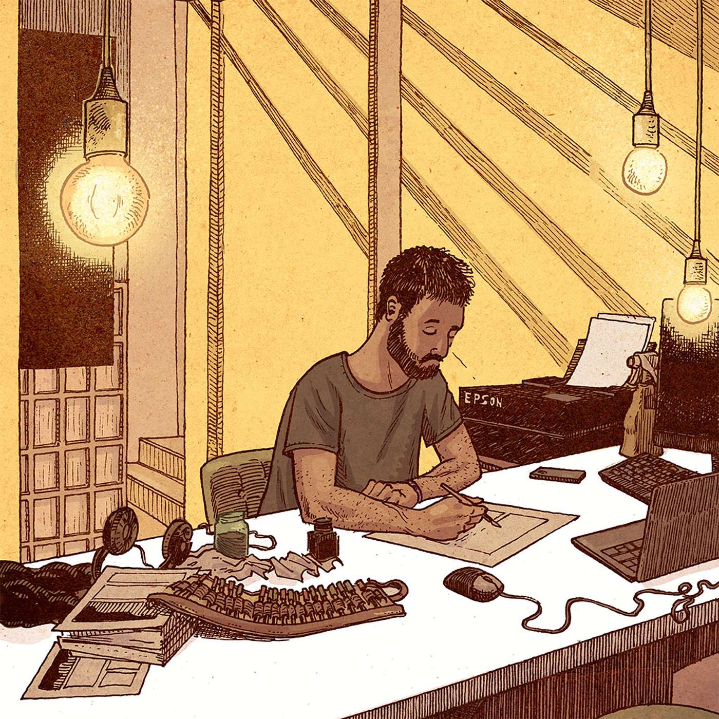 Oortuig - illustratie en grafische podcast