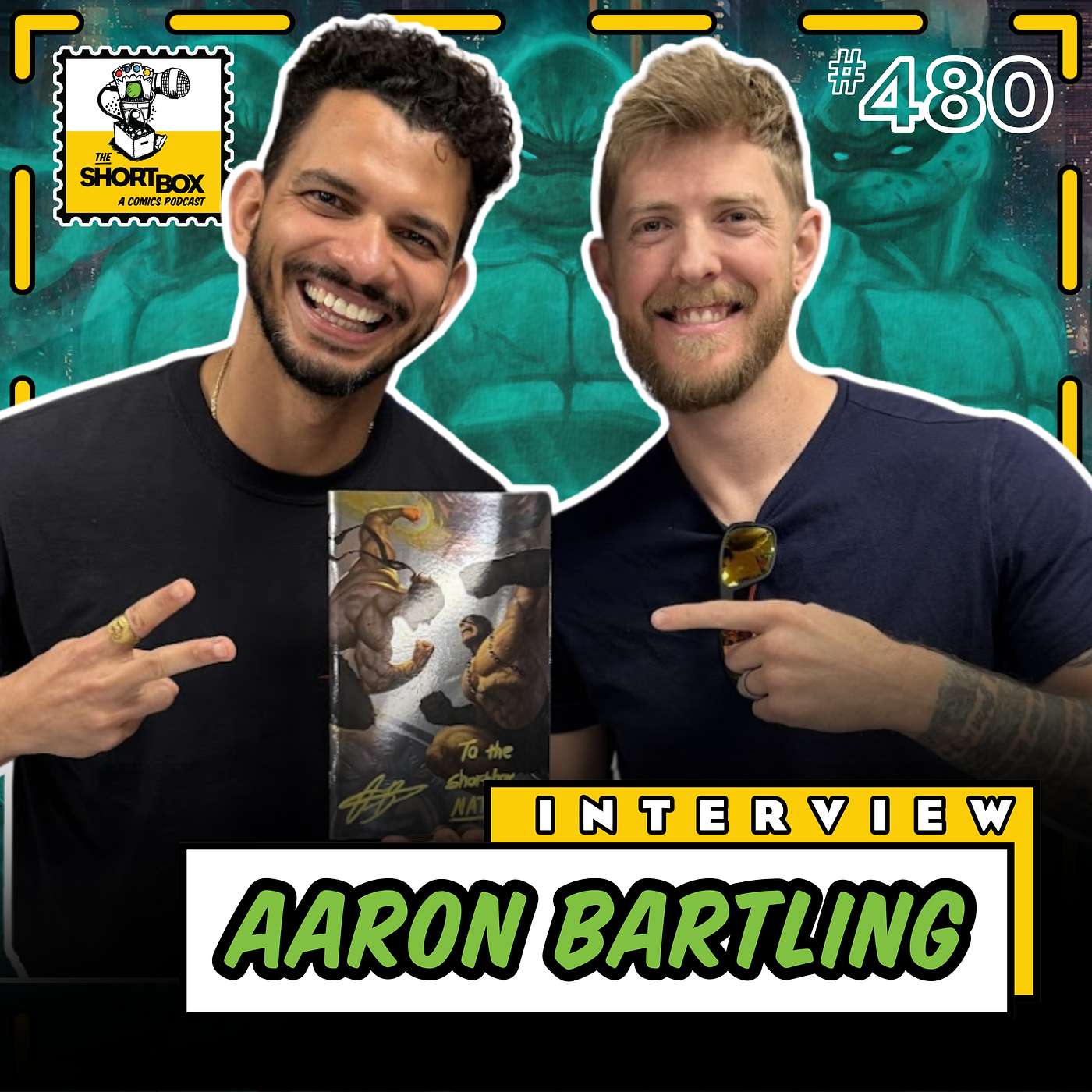 Aaron Bartling live from Gotham City Limit: An interview about variant covers, Death metal, and TMNT: Last Ronin