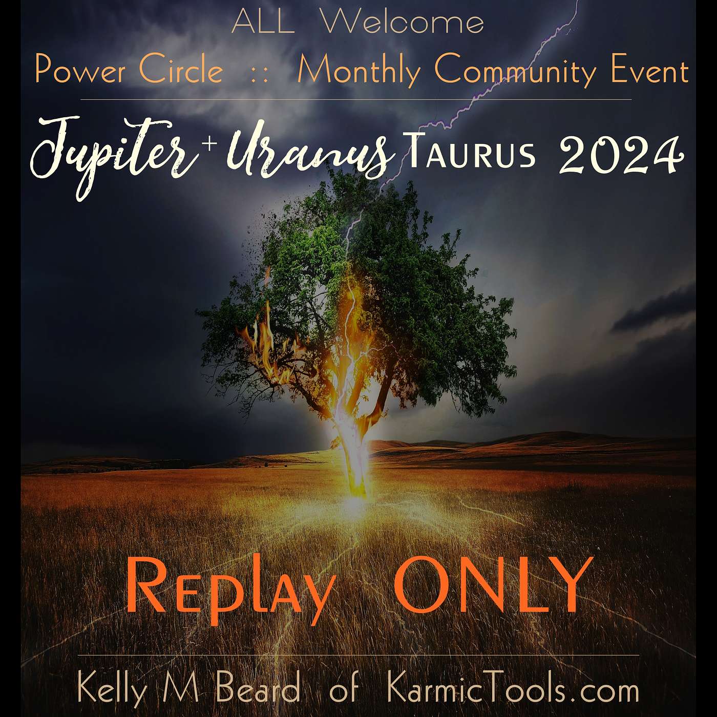 Special Alignment :: Jupiter/Uranus in TAURUS :: 4.20.2024 :: REPLAY Only