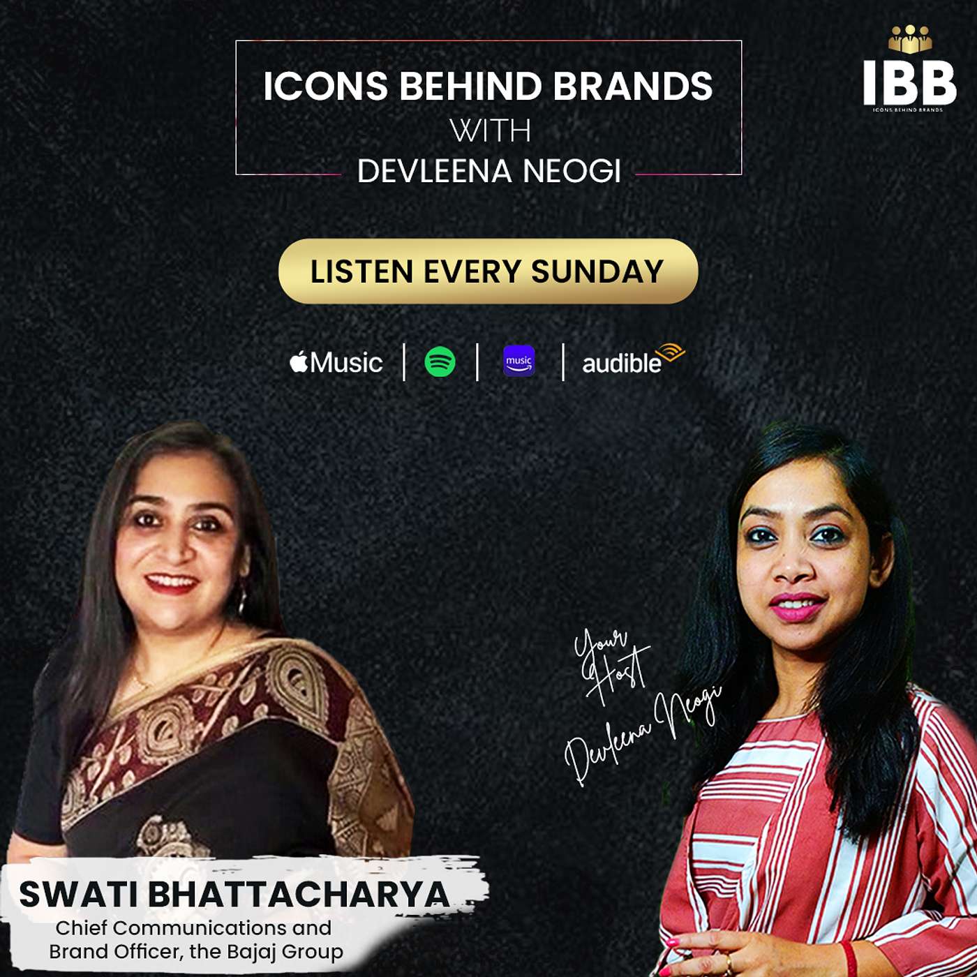 Listen To Swati Bhattacharya's Journey & The Insights of Marketing On Sunday!