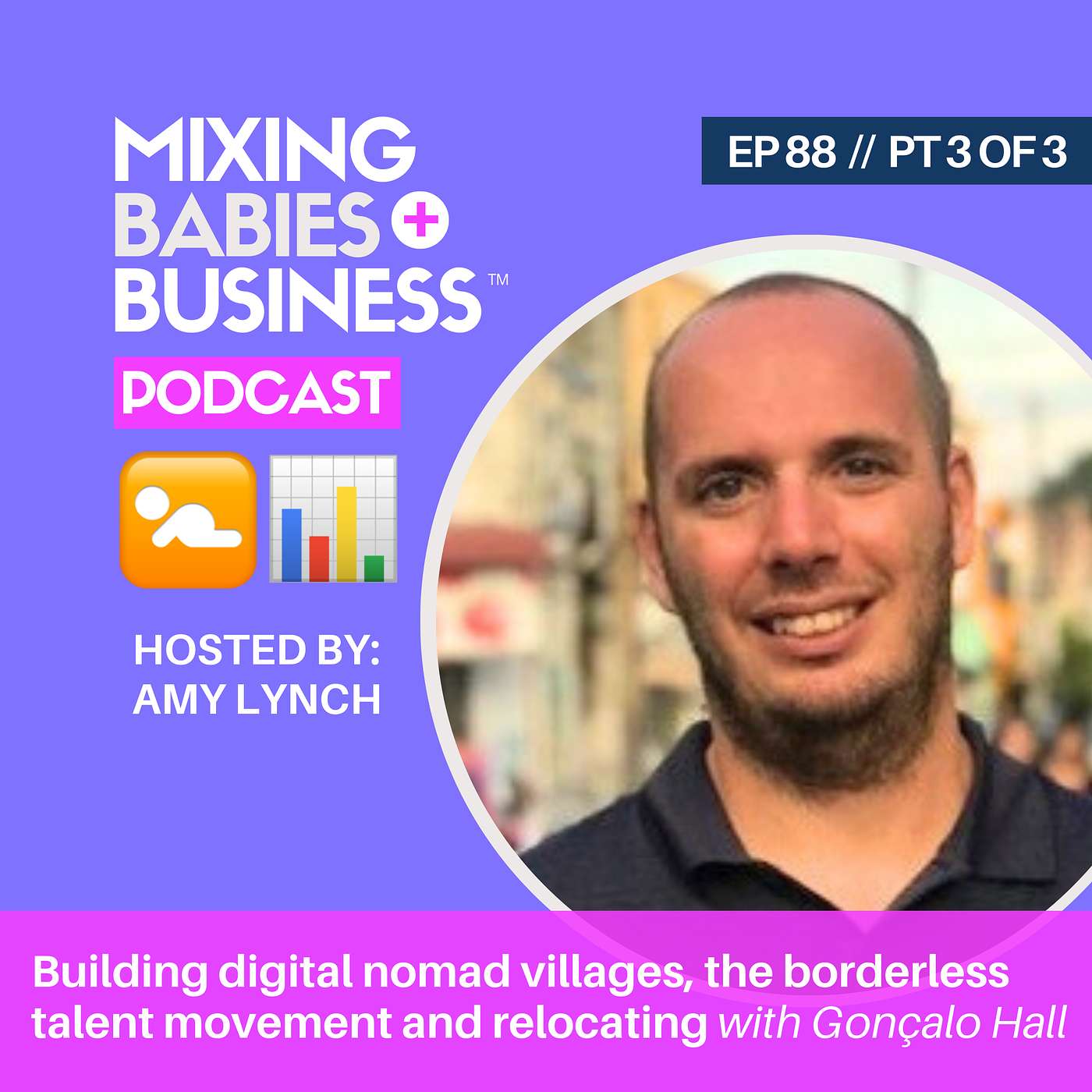 088 | Building digital nomad villages, the borderless talent movement and relocating with Gonçalo Hall | PT 3