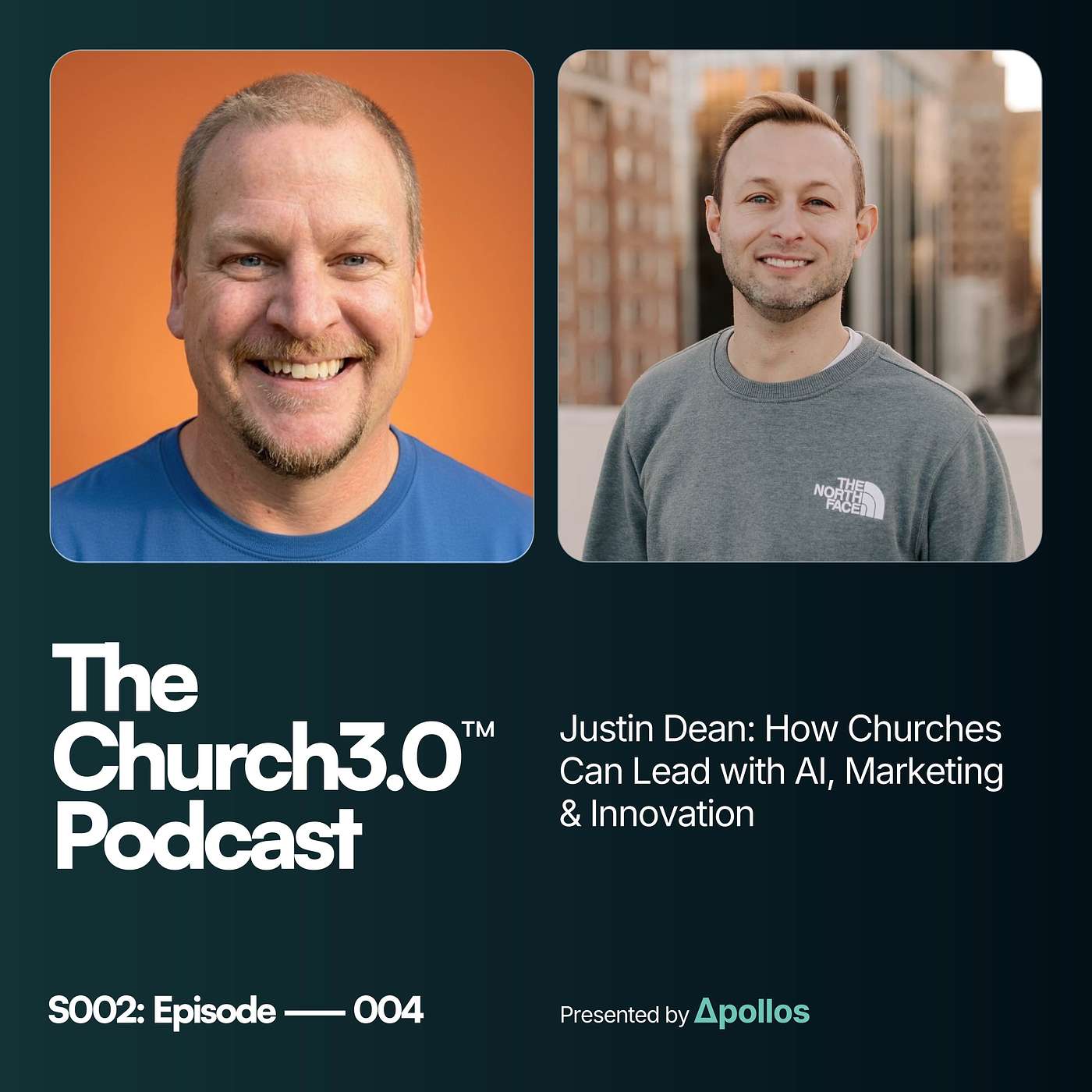 Justin Dean: How Churches Can Lead with AI, Marketing & Innovation | Church3.0 episode artwork