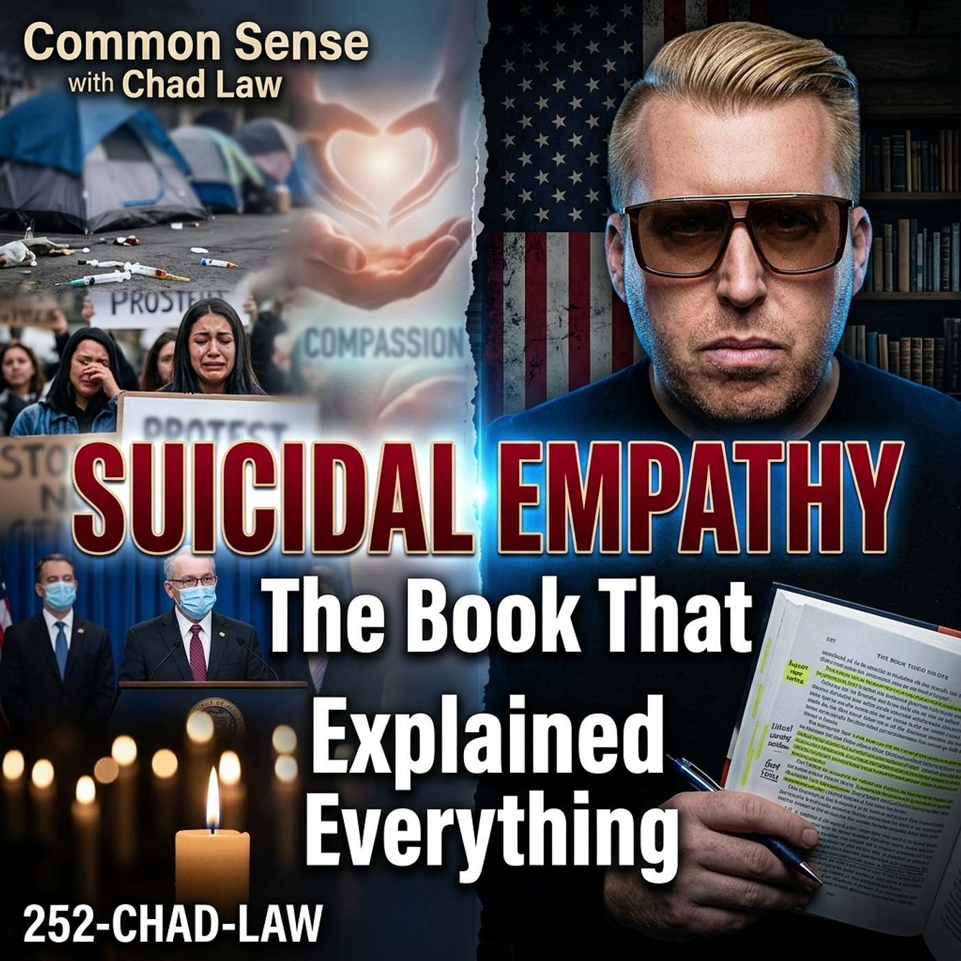 The Dangerous New Religion Destroying America | Suicidal Empathy | Freedom Friday | episode artwork
