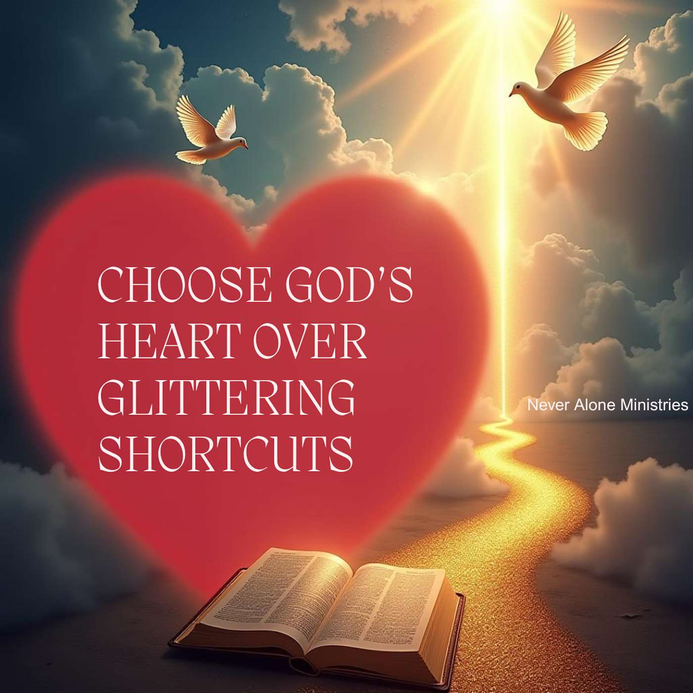 Choose God's Heart over glittering shortcuts