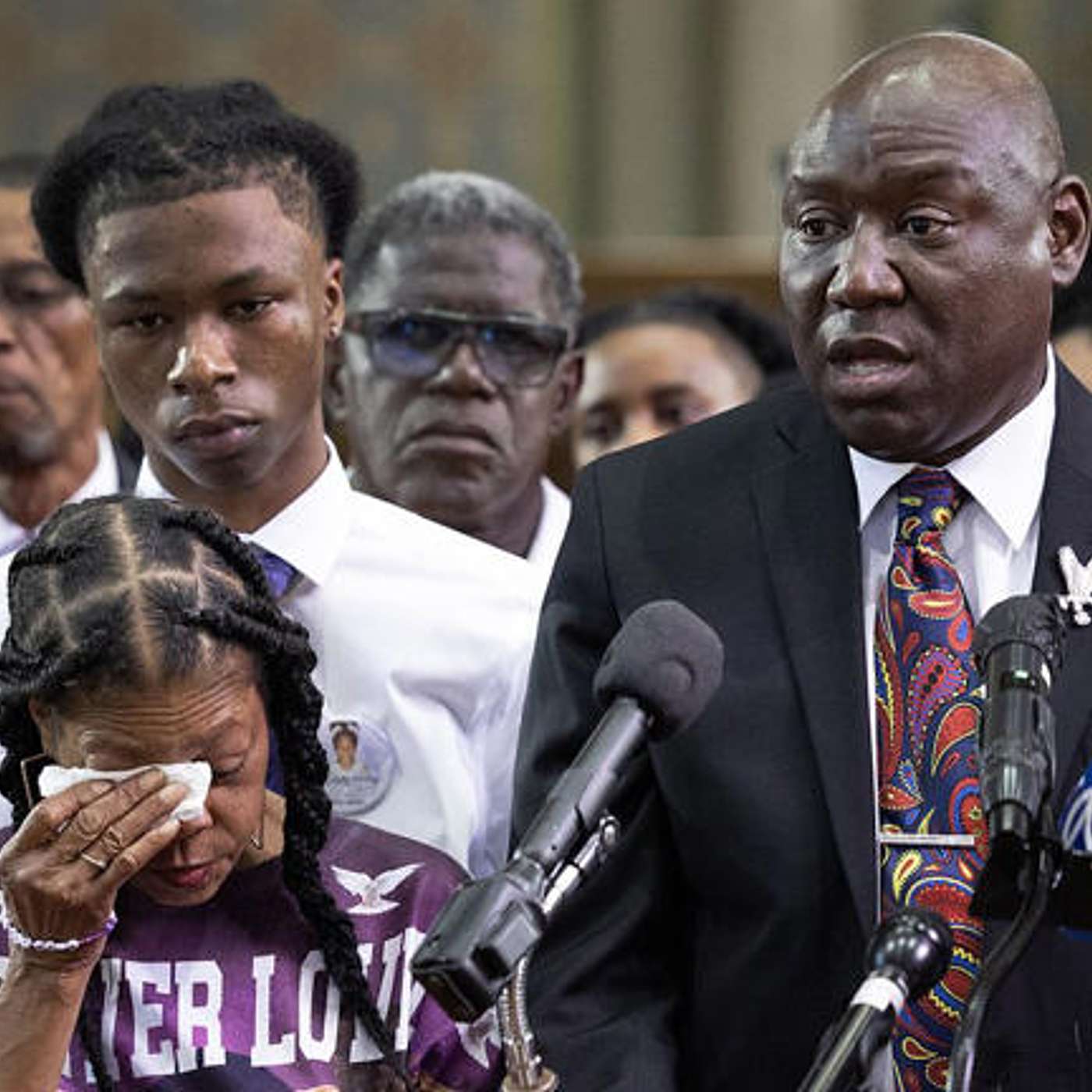 Civil rights lawyer Ben Crump calls for expanding crisis response programs as police killings hit record high episode artwork