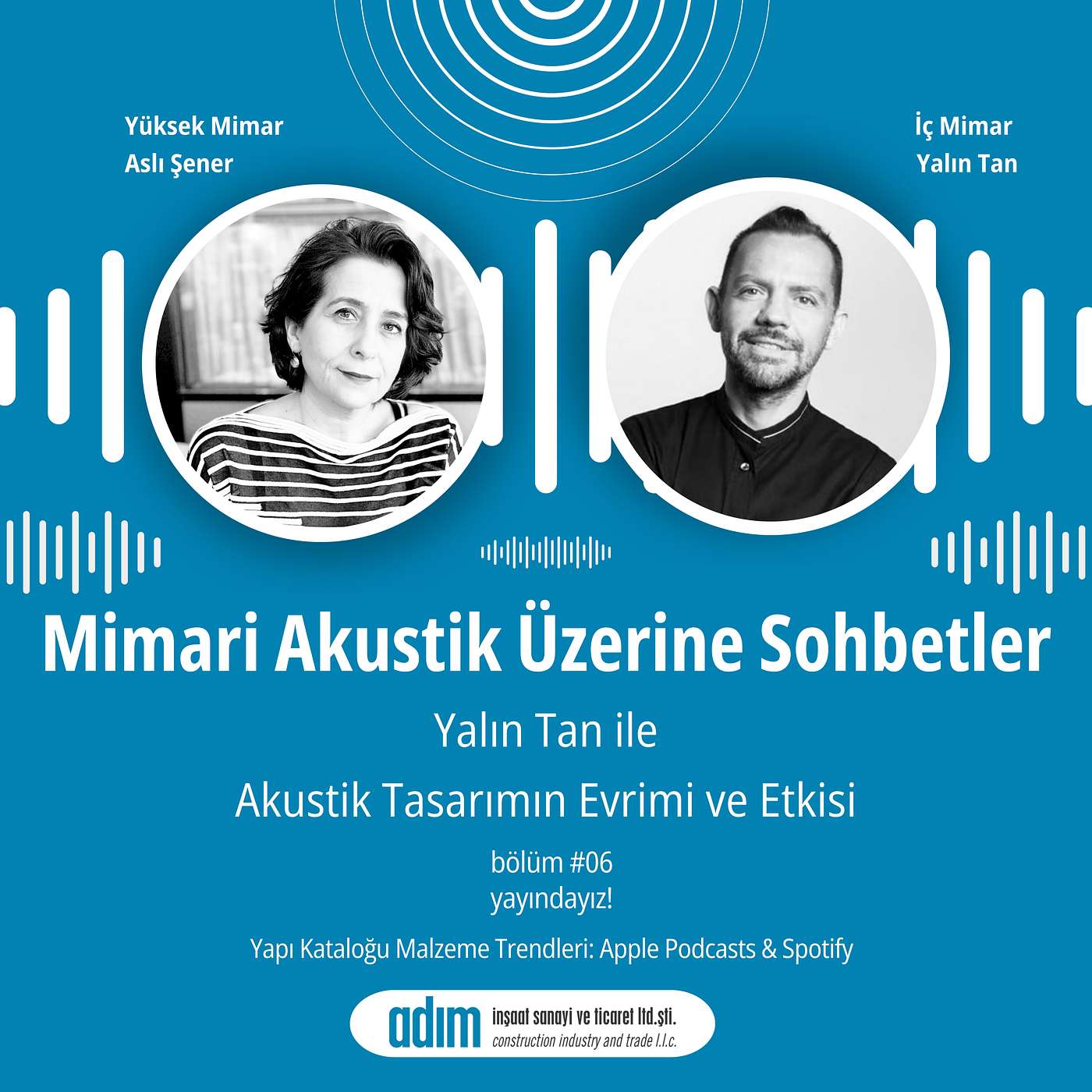 Mimari Akustik Üzerine Sohbetler | Yalın Tan ile Akustik Tasarımın Evrimi ve Etkisi episode artwork