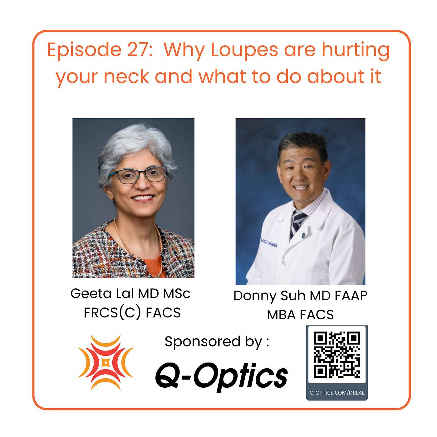 Why loupes are hurting your neck and what to do about it with pediatric ophthalmologist Dr. Donny Suh Why loupes are hurting your neck and what to do about it with pediatric ophthalmologist Dr. Donny Suh