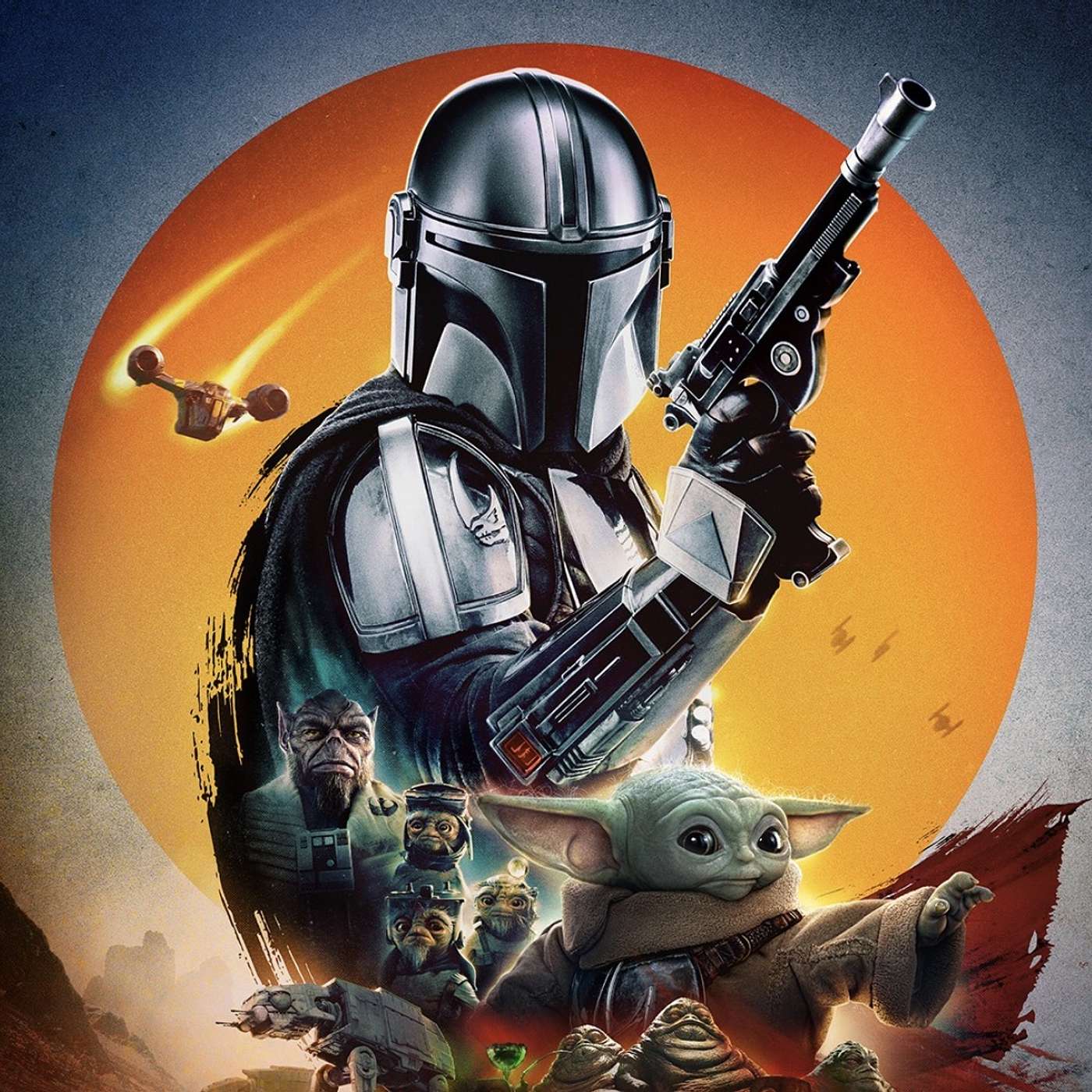 #150 - The Mandalorian and Grogu episode artwork