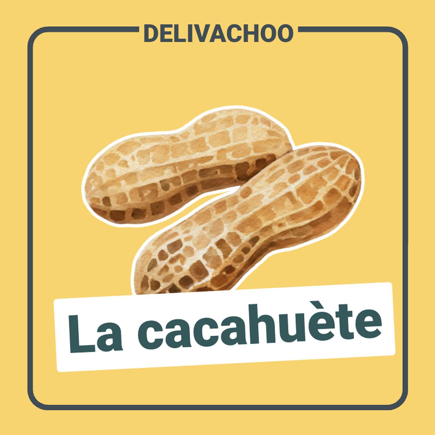 [Delivachoo] - La cacahuète