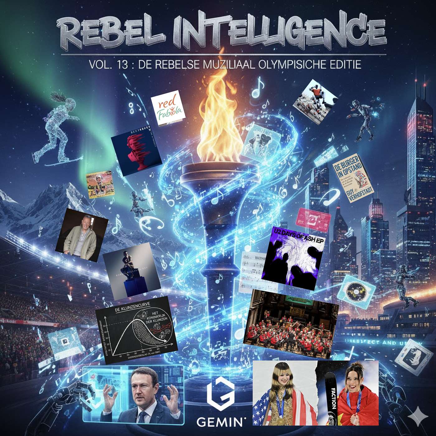 Rebel Intelligence #13 | De rebelse muzikale olympische editie Rebel Intelligence #13 | De rebelse muzikale olympische editie