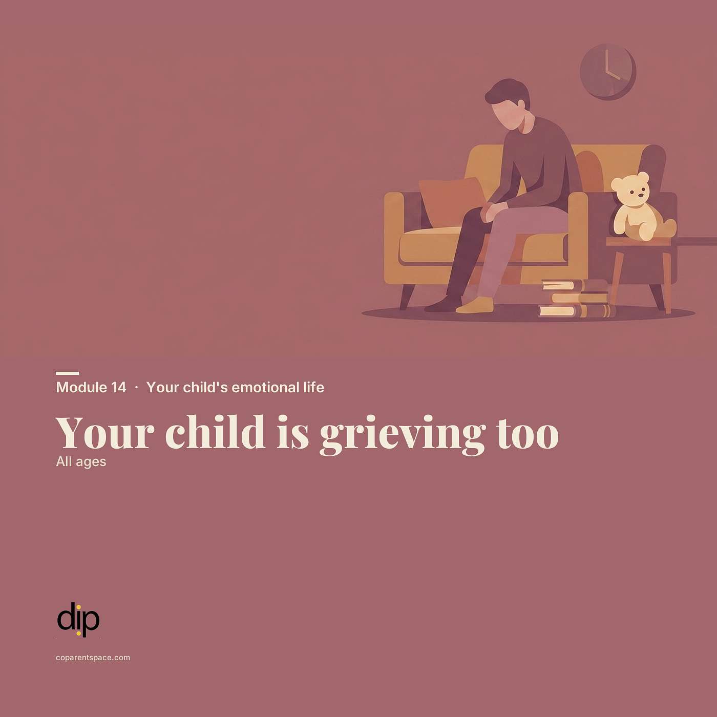 Your child is grieving your divorce too (All ages) | CoParentSpace episode artwork