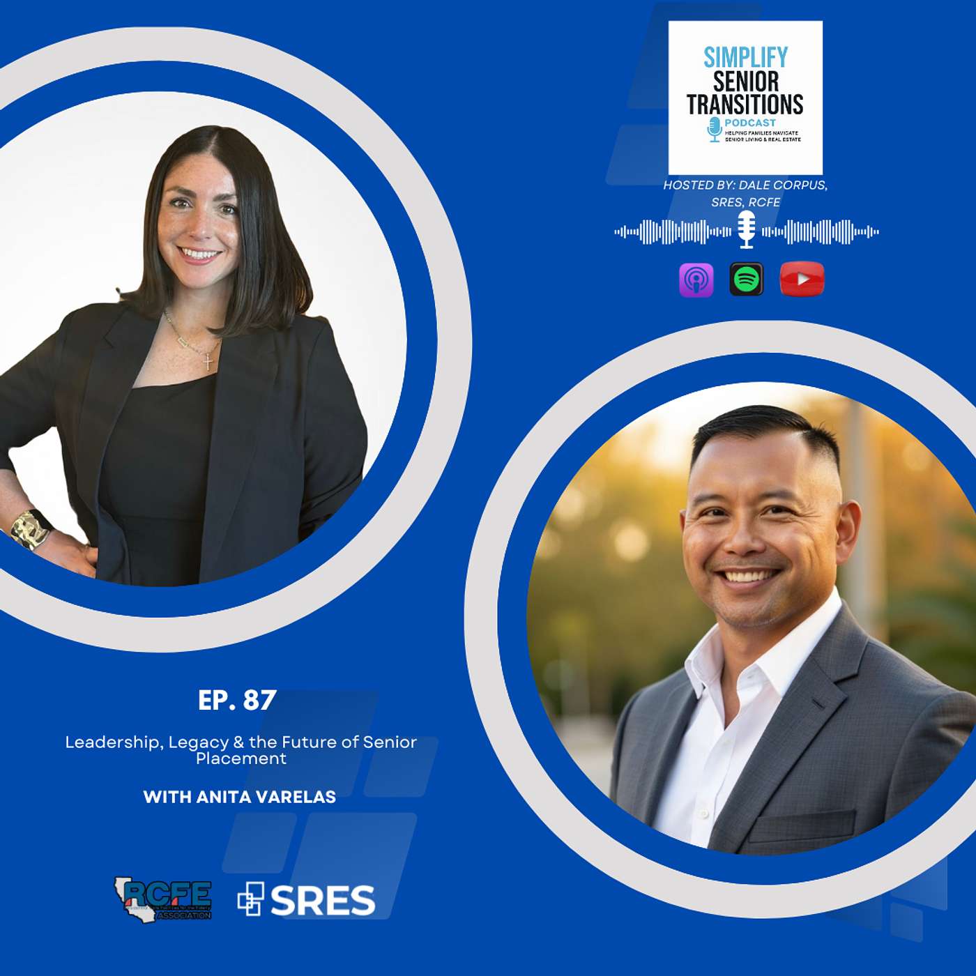 EP 87 - Leadership, Legacy & the Future of Senior Placement With Anita Varelas episode artwork