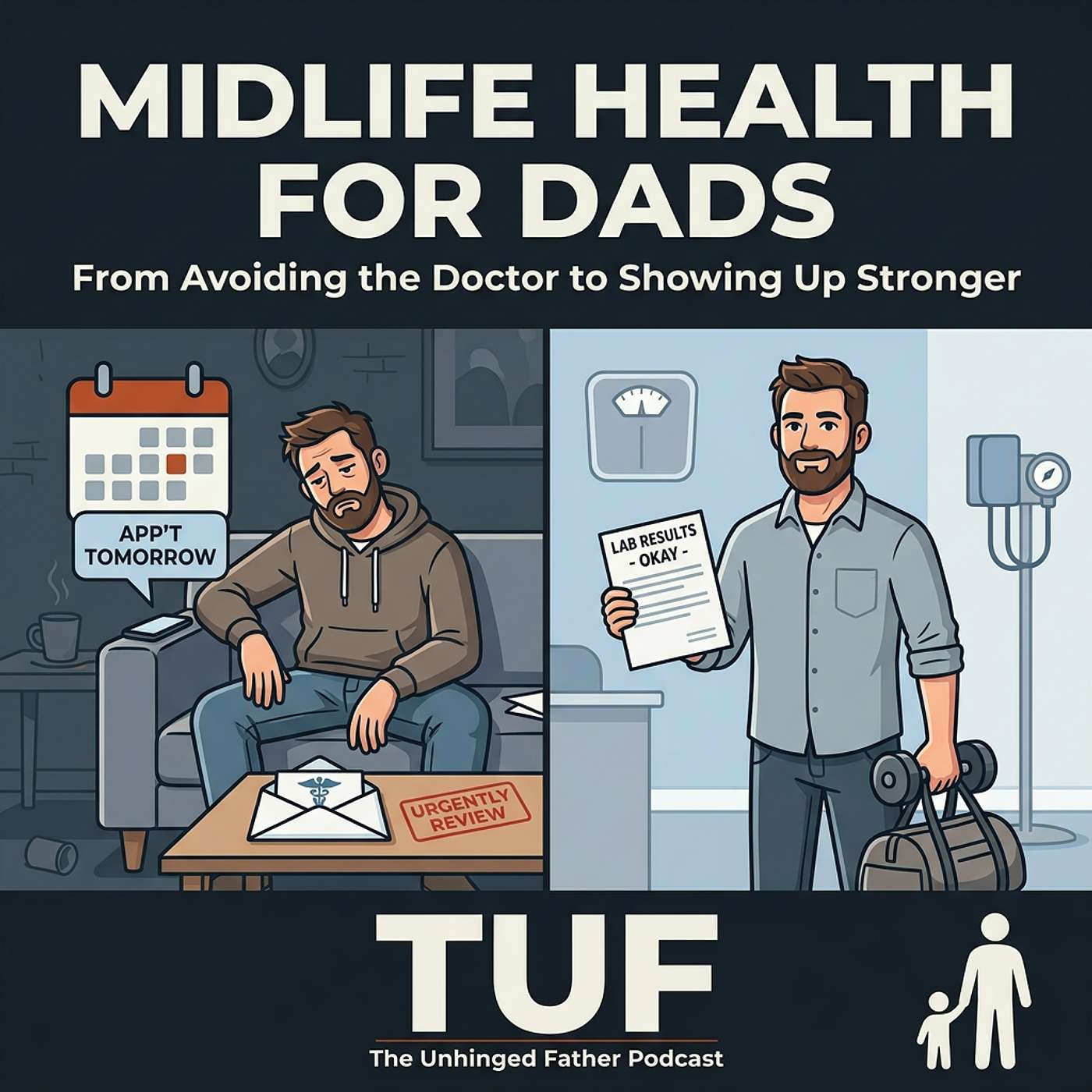 Midlife Health for Dads: From Avoiding the Doctor to Showing Up Stronger