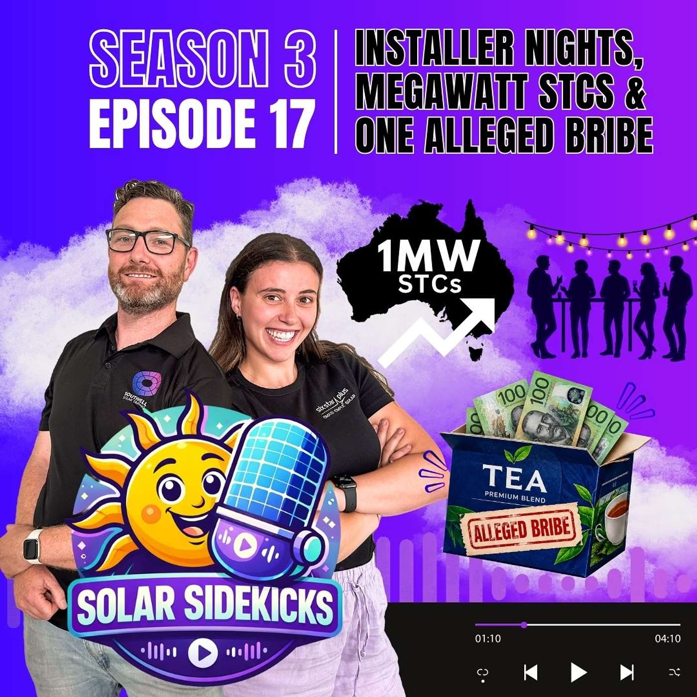 S3E17 - Installer Nights, Megawatt STCs & One Alleged Bribe episode artwork