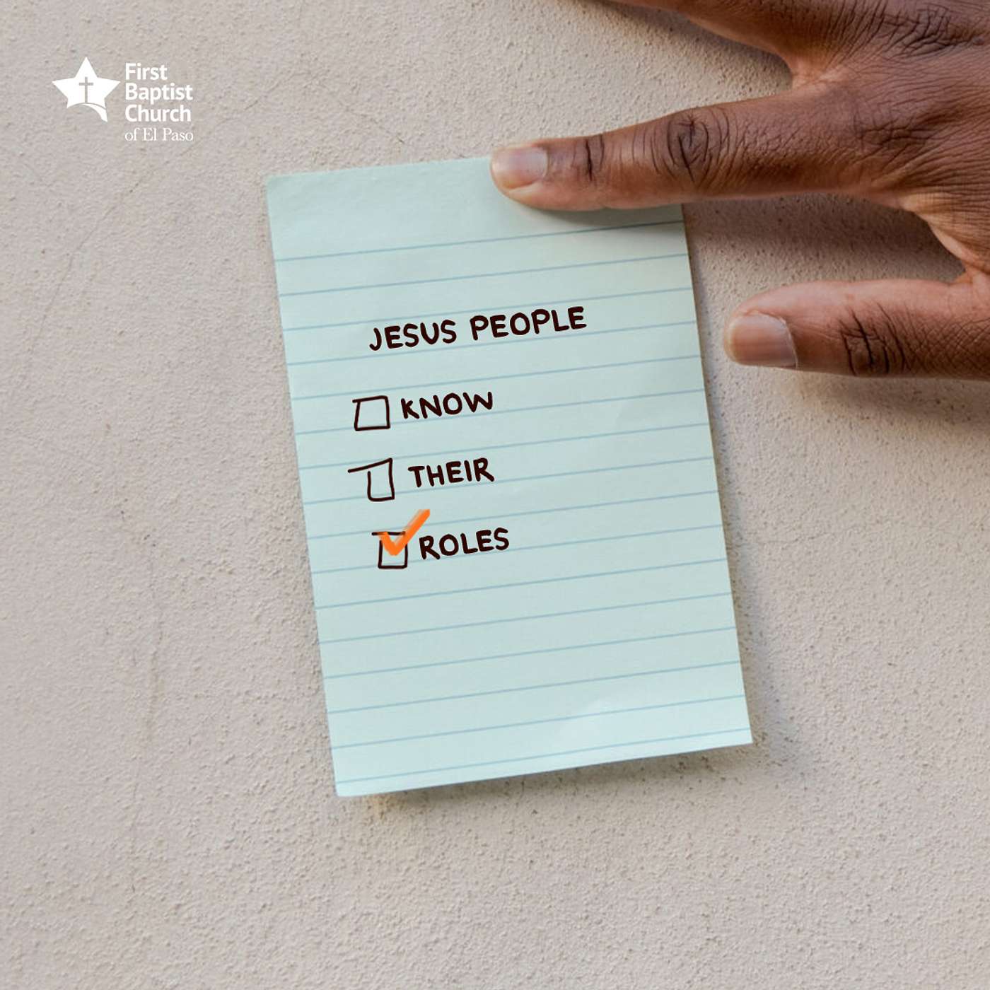 Jesus People Know Their Roles